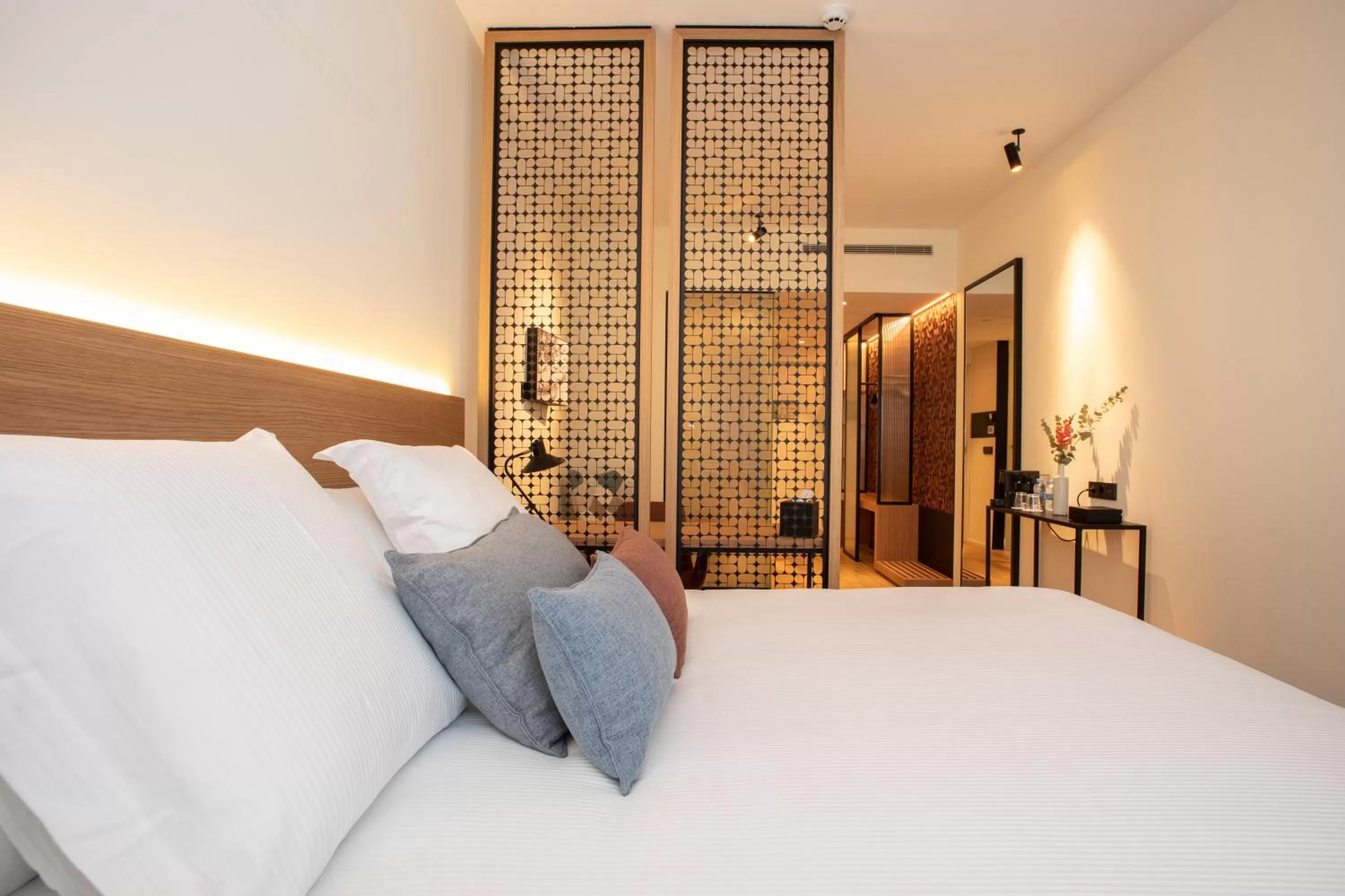 Bed in Hotel Paxton Barcelona