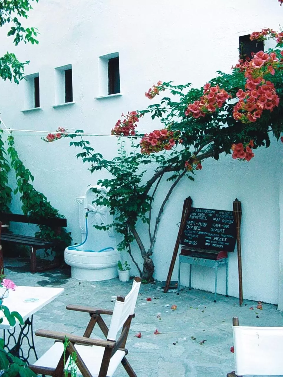 Decorative detail in Acropolis Hotel