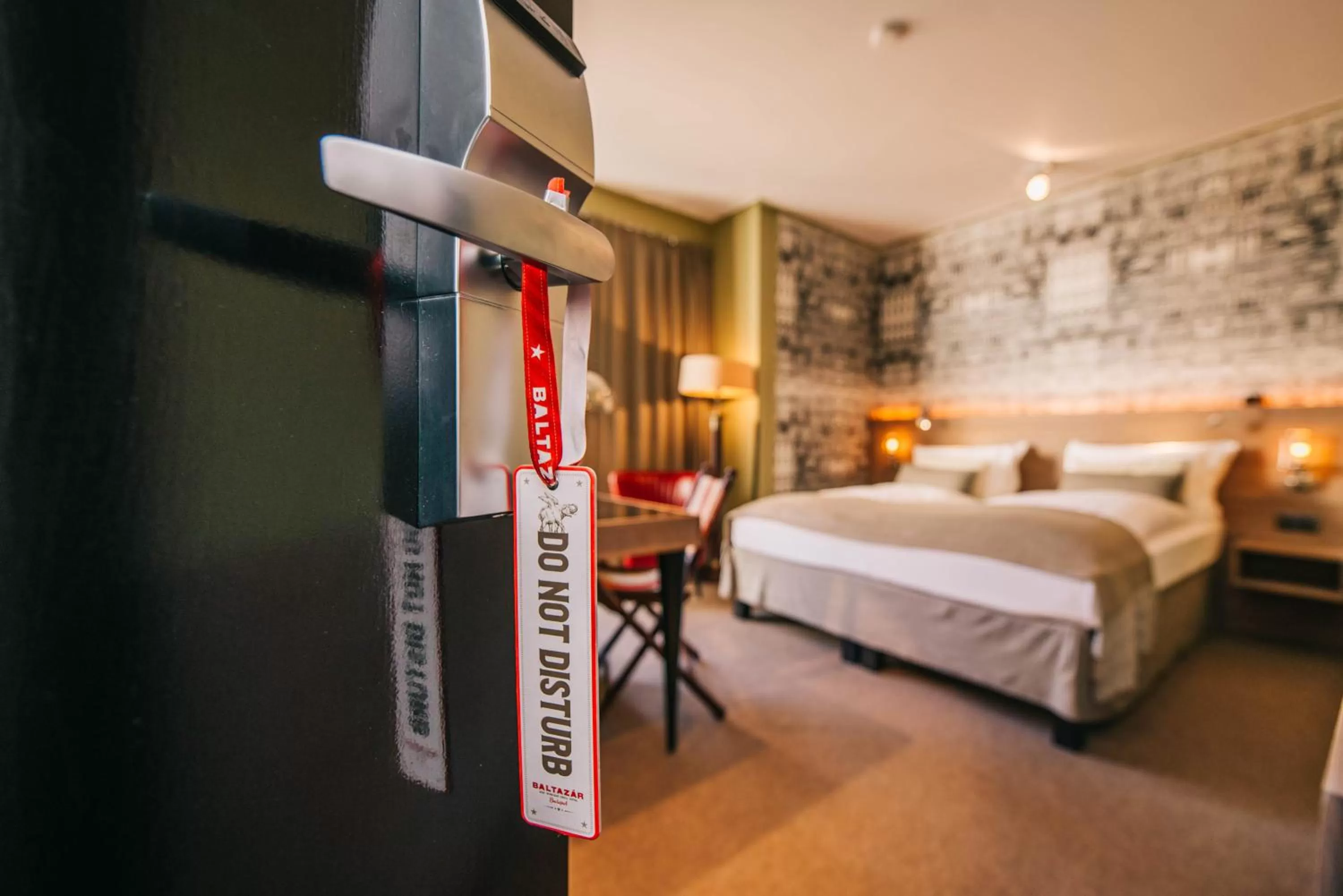 Living room, Bed in BALTAZÁR Boutique Hotel