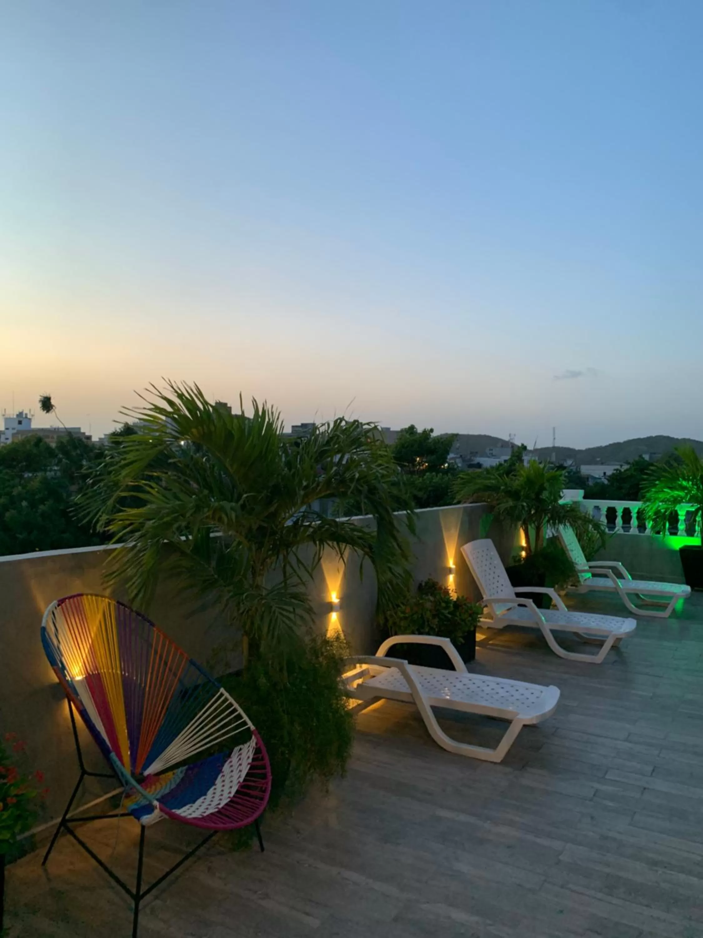 Balcony/Terrace in Hotel San Miguel Imperial