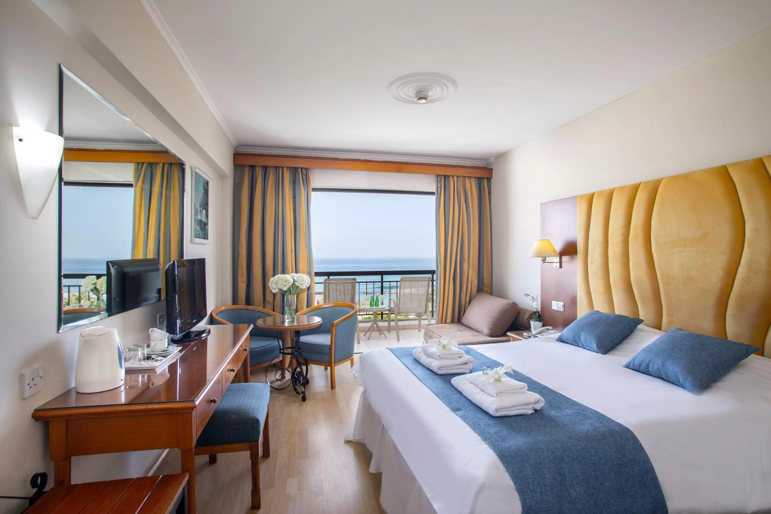 Bed in Anastasia Waterpark Beach Resort