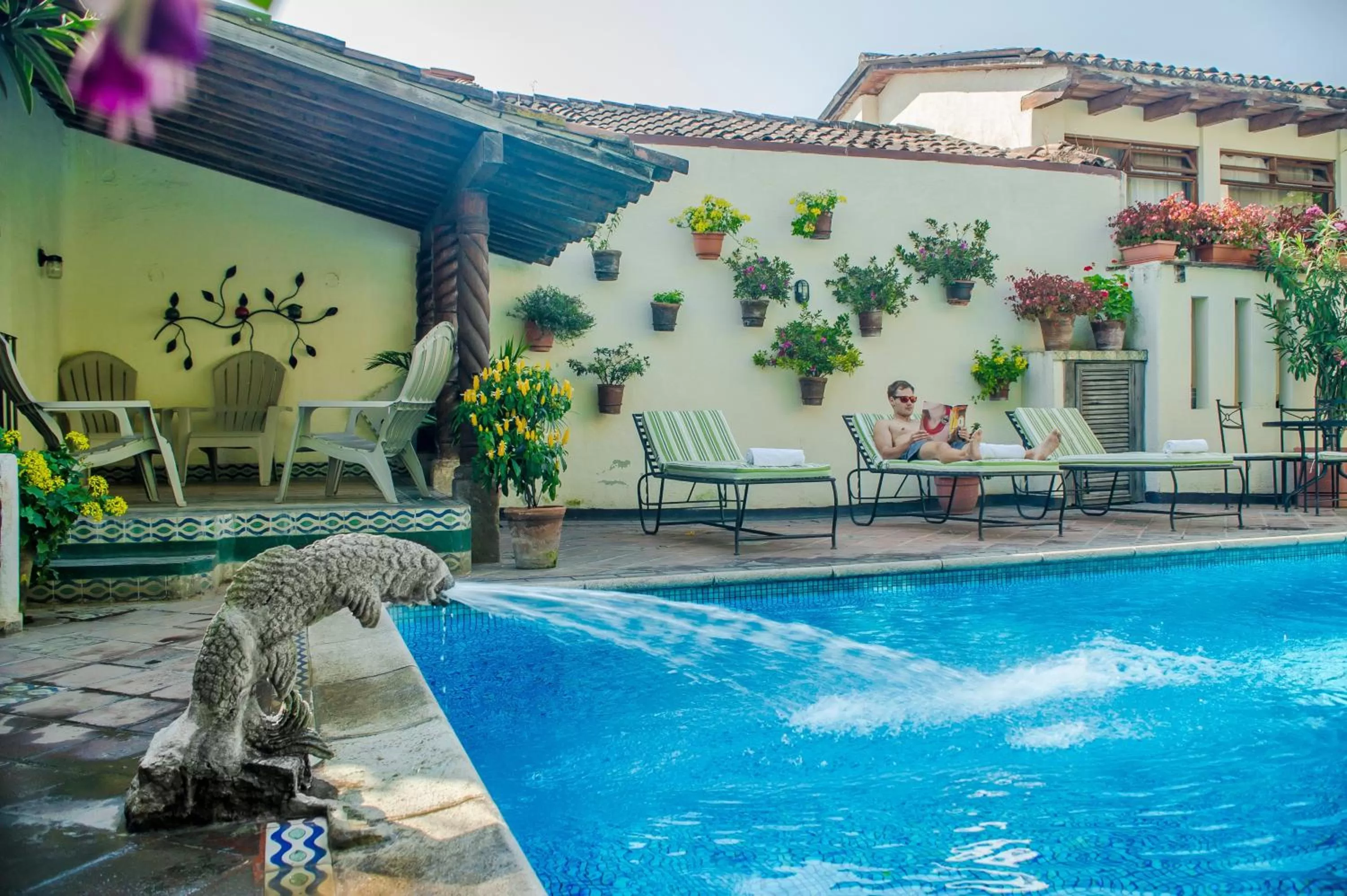 Patio in Hotel Casa del Parque by AHS