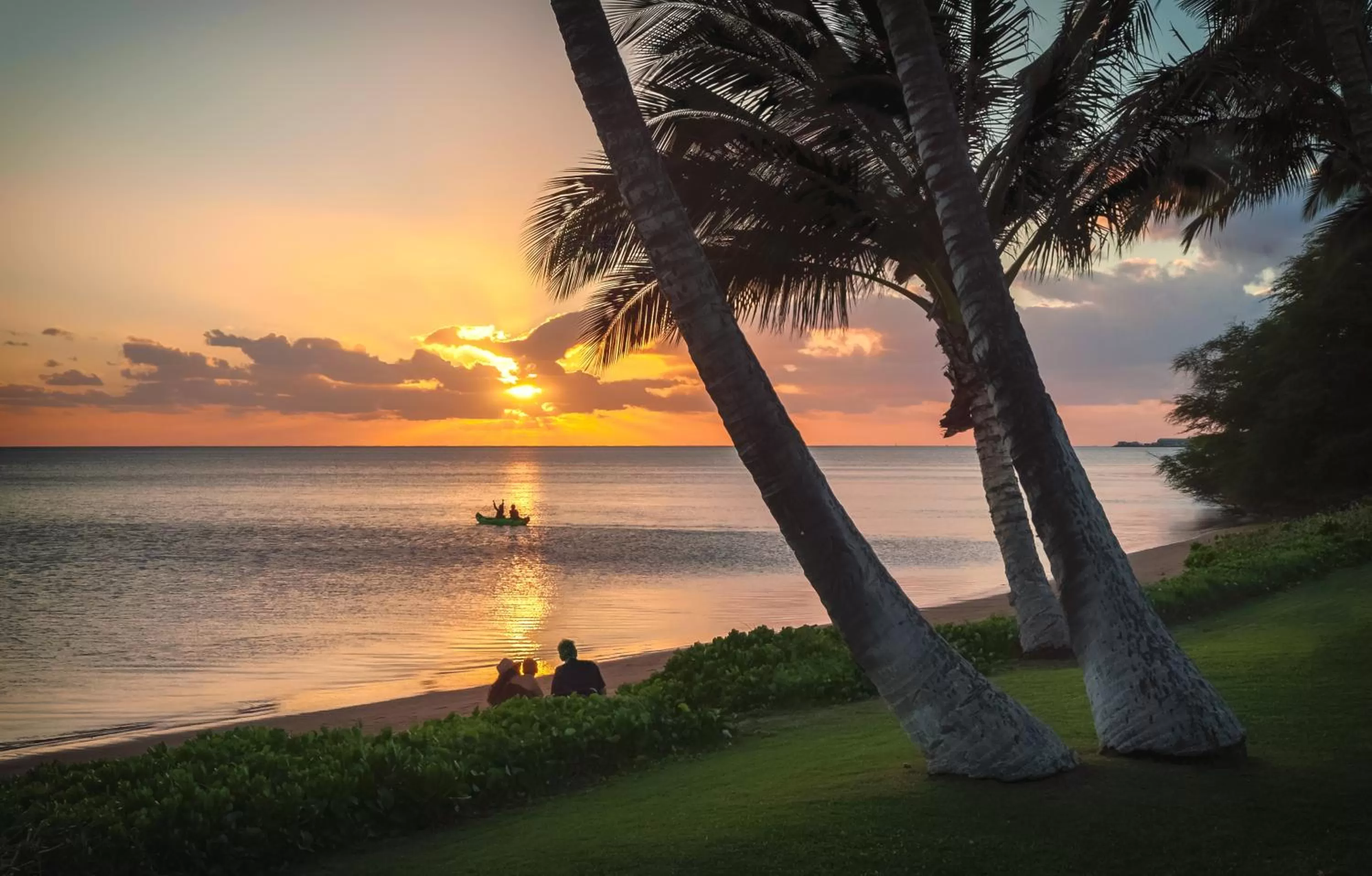 Beach in Castle at Moloka'i Shores
