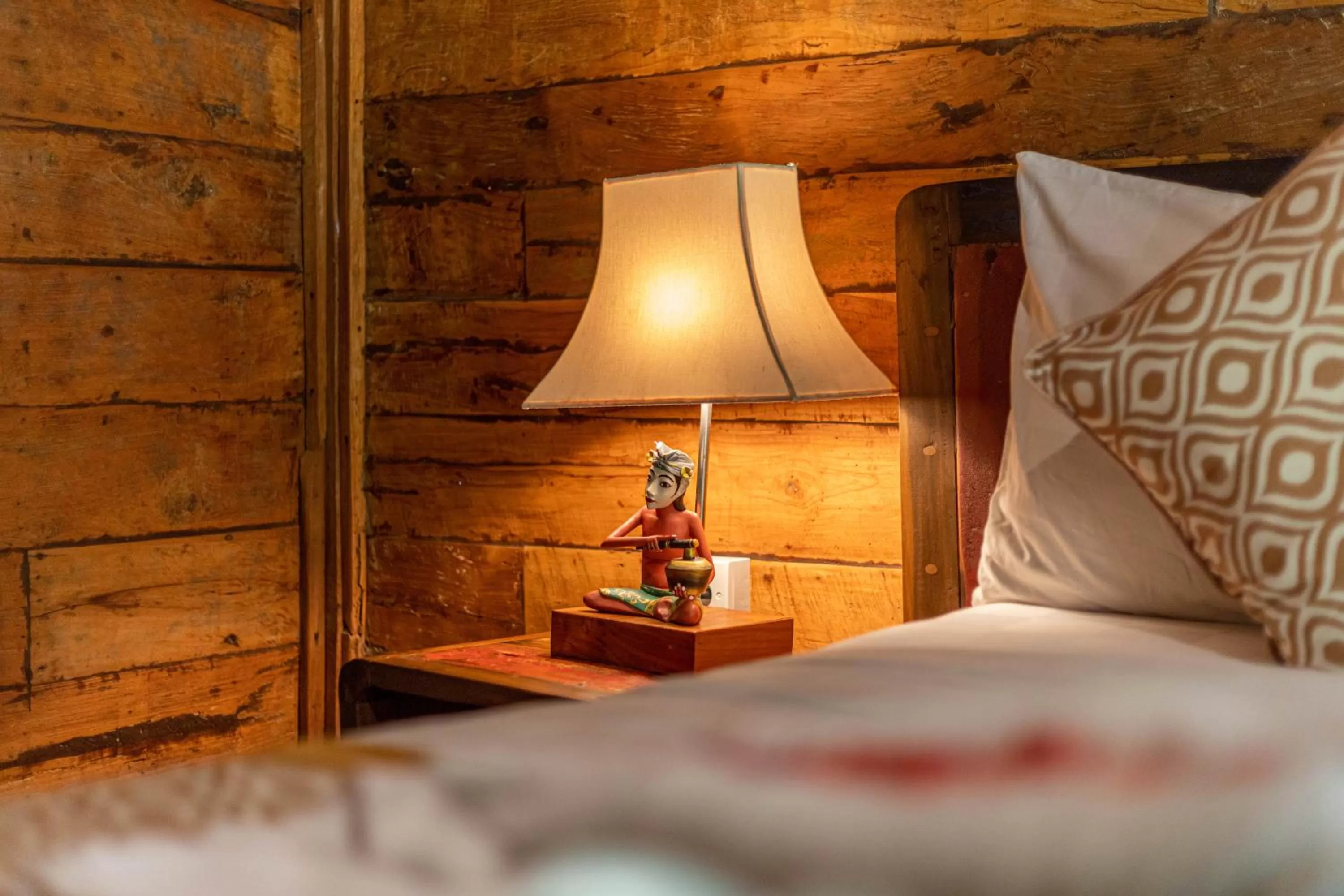 Photo of the whole room, Bed in Jukung Cottage