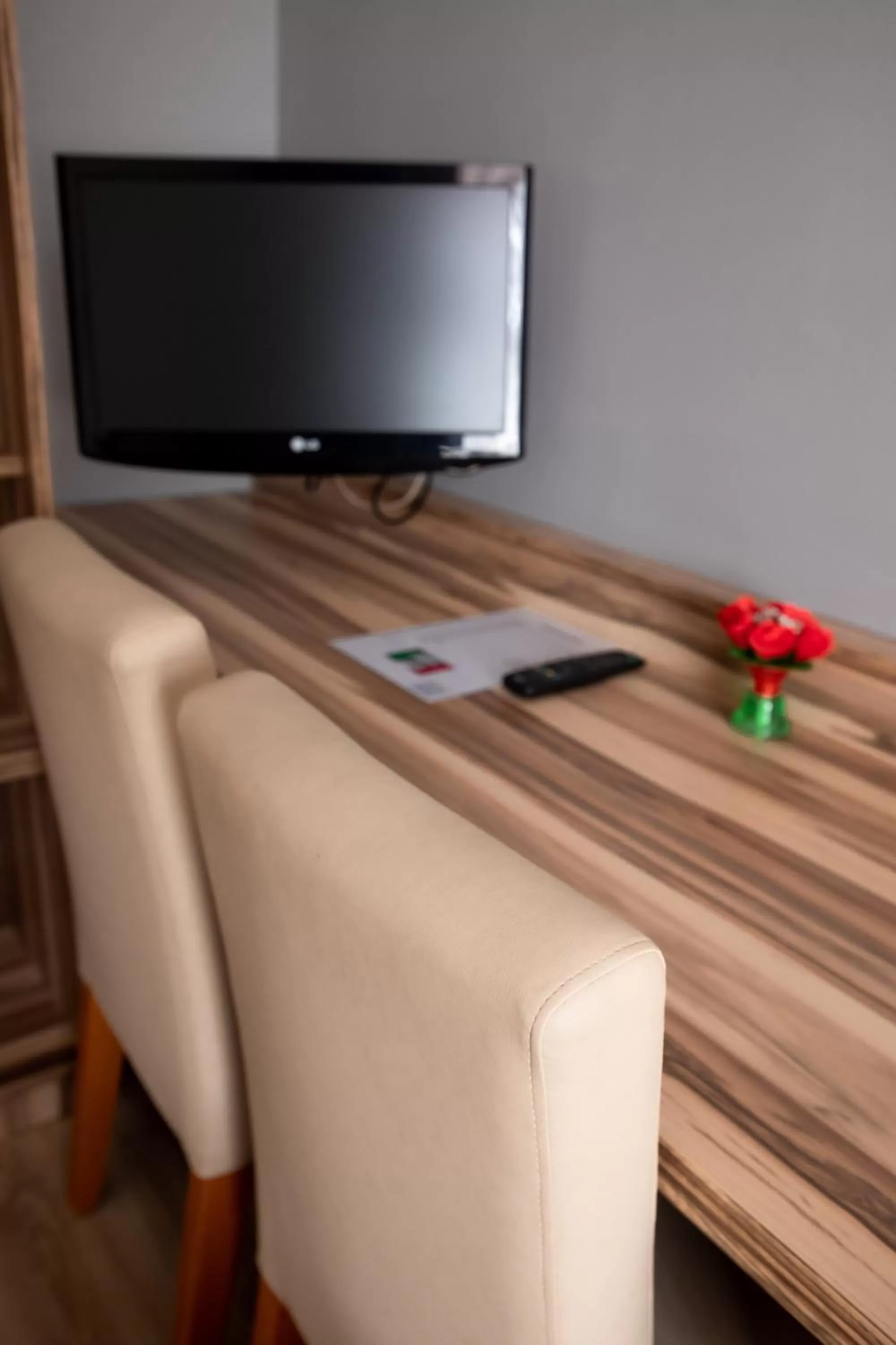 TV/Entertainment Center in Hotel Am Limes