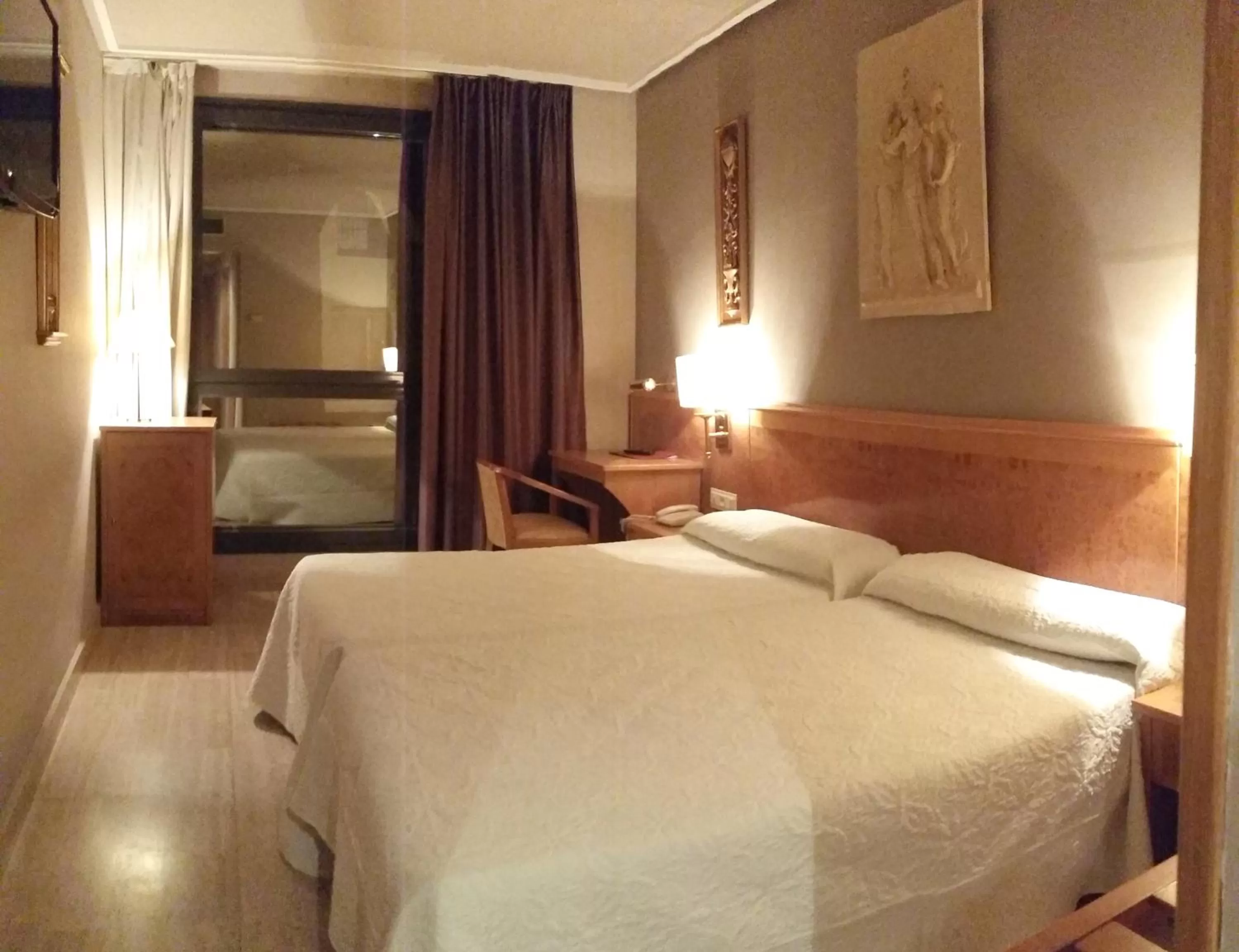 Bed in Hotel San Polo