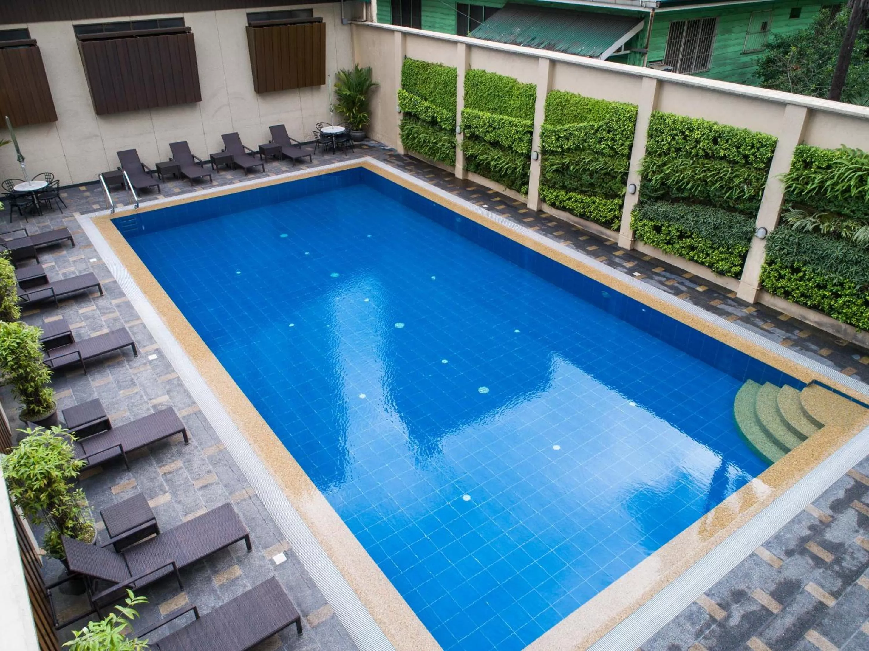 Swimming pool in Tropicana Suites