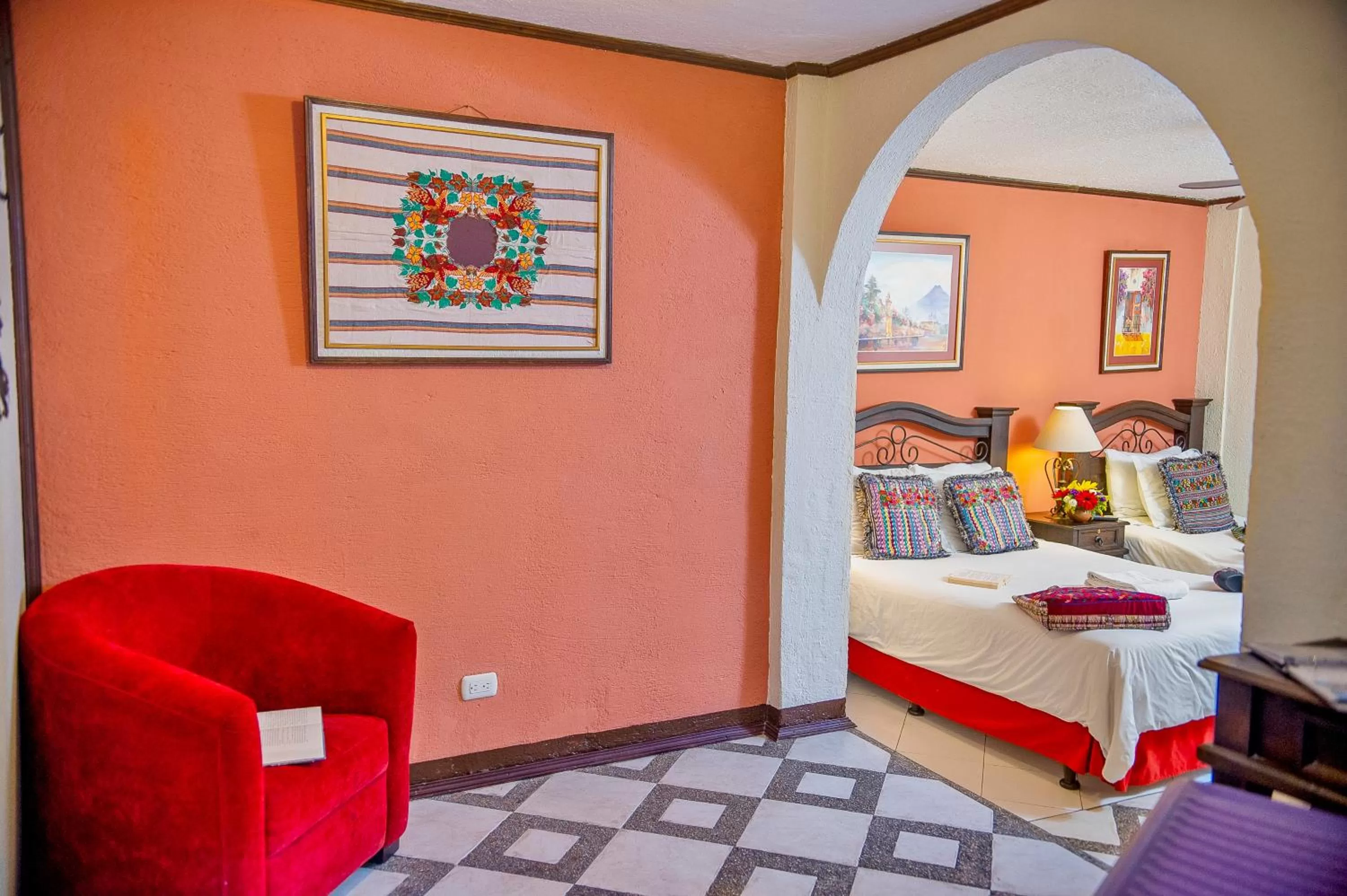 Living room, Bed in Hotel Casa del Parque by AHS