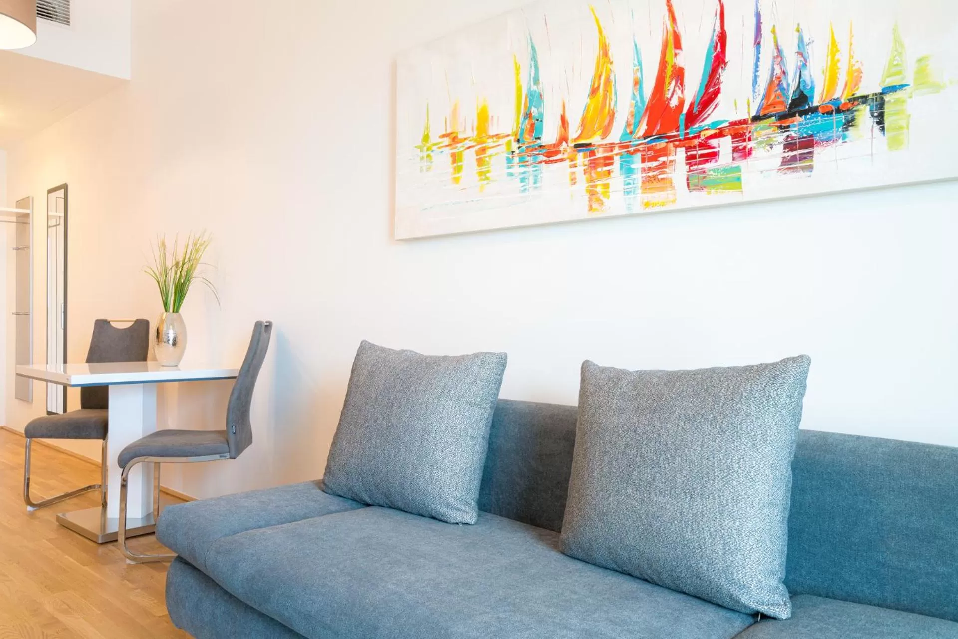 Living room in Vienna Residence, Marina Tower - Danube