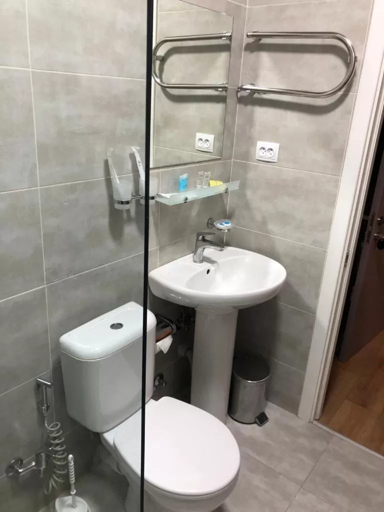 Shower in Boho Tiflis Hotel