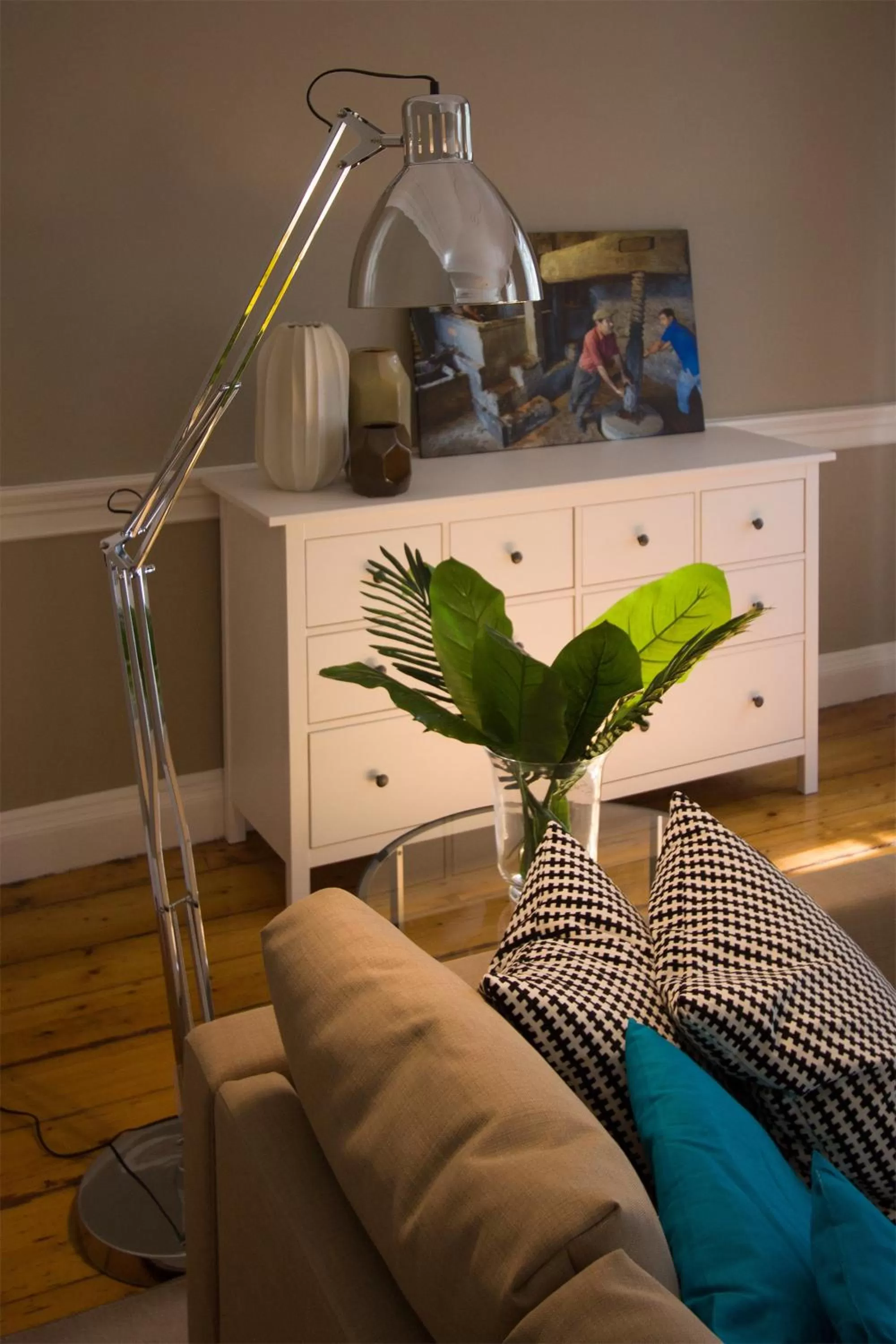 Living room in The Wine Lodges by An Island Apart