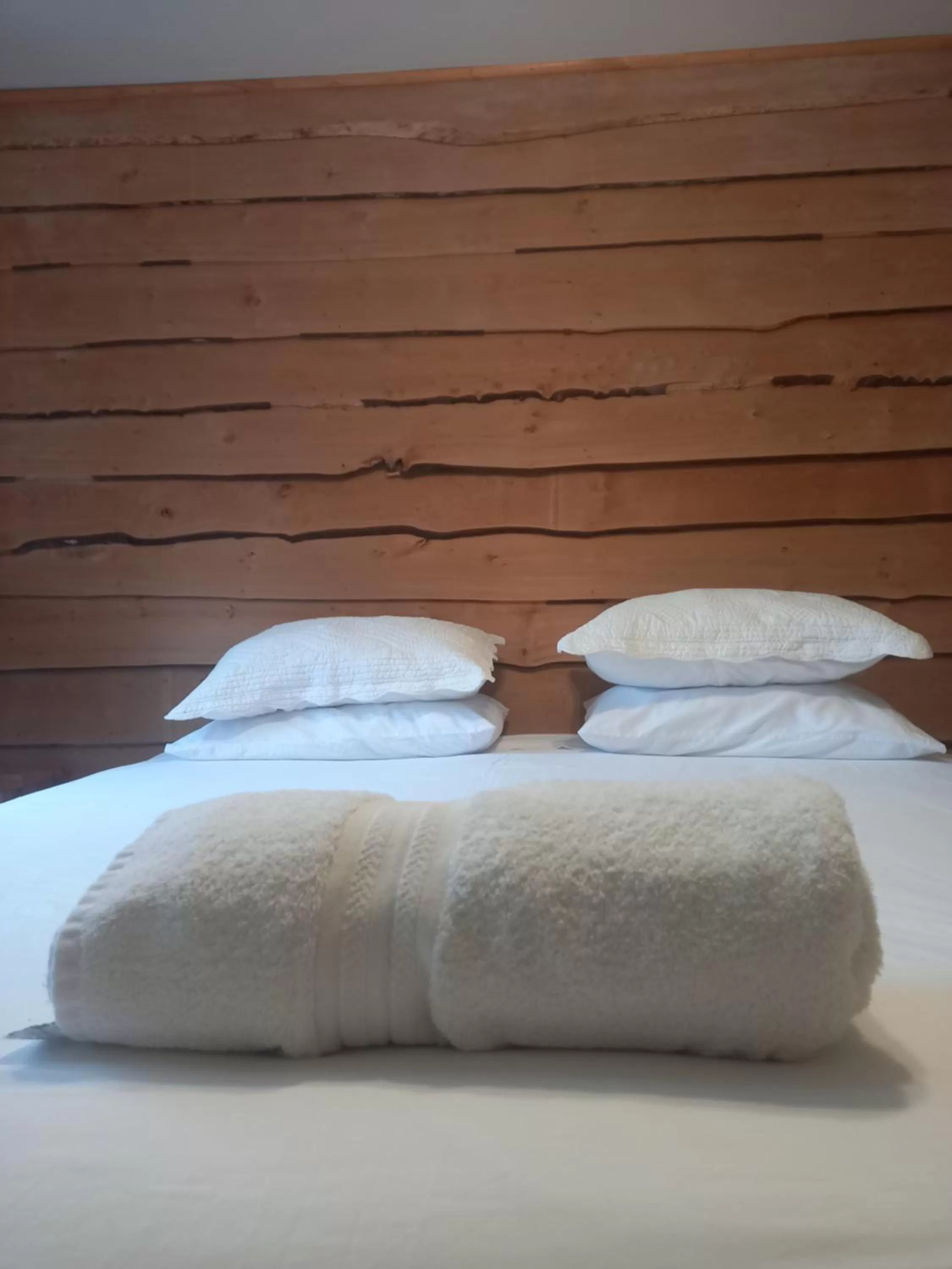 Bed in Cabanas Senderos Puyuhuapi