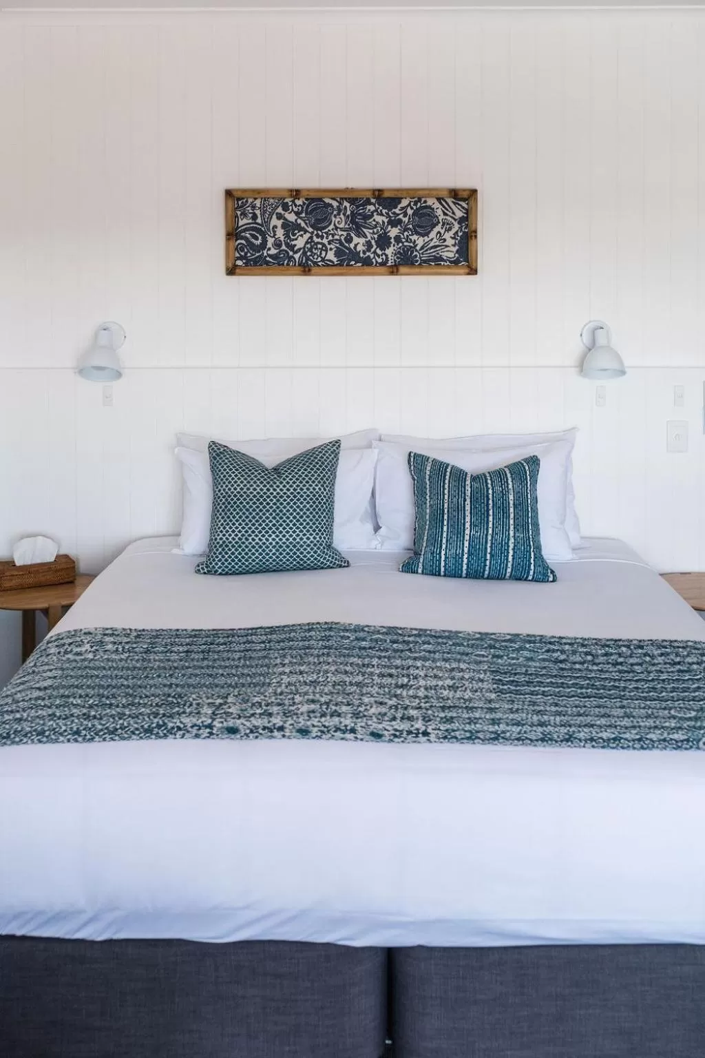 Bed in Mollymook Seascape Motel and Apartments