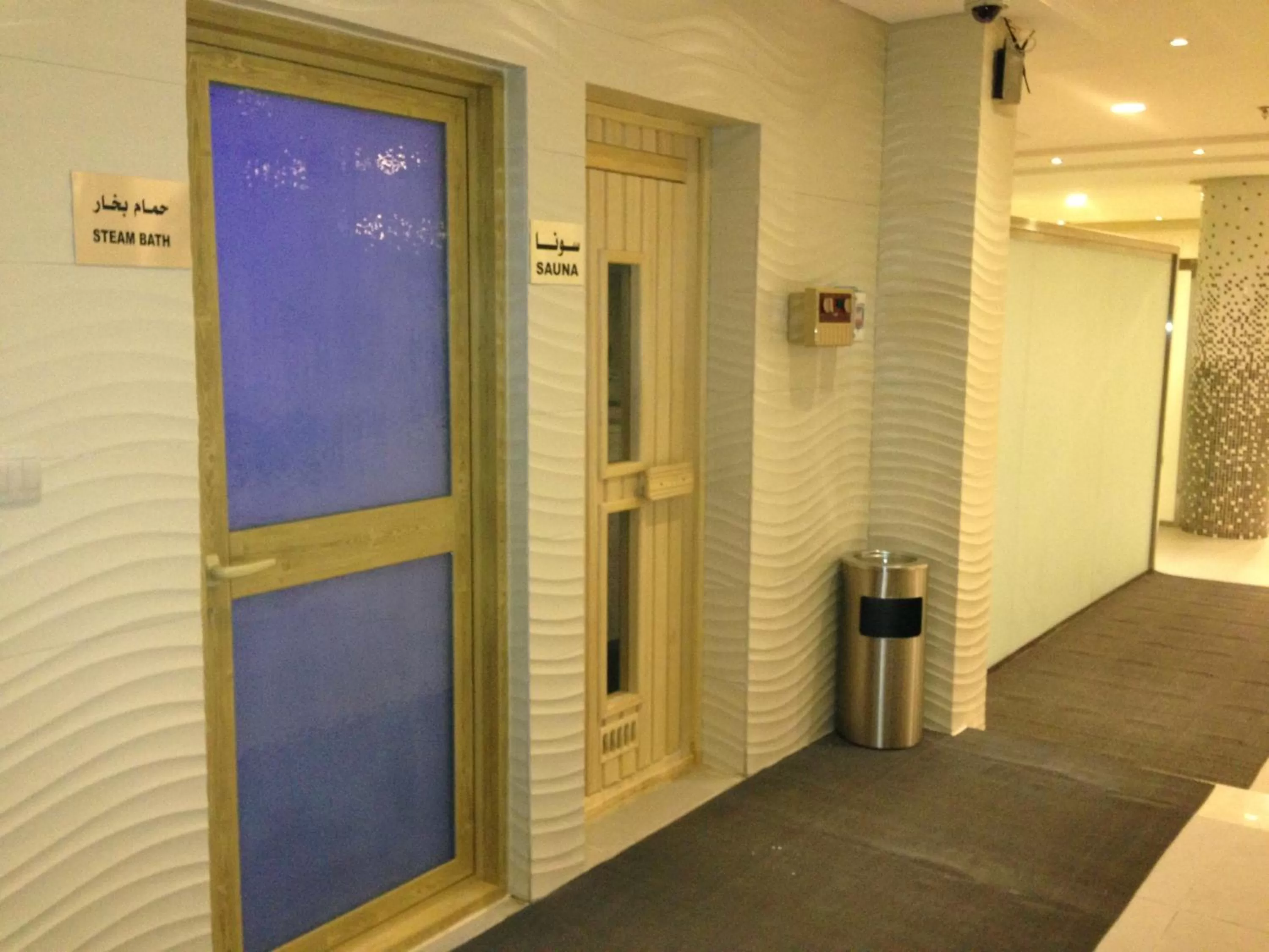 Sauna in Mandarin Alshamal Hotel Apartments