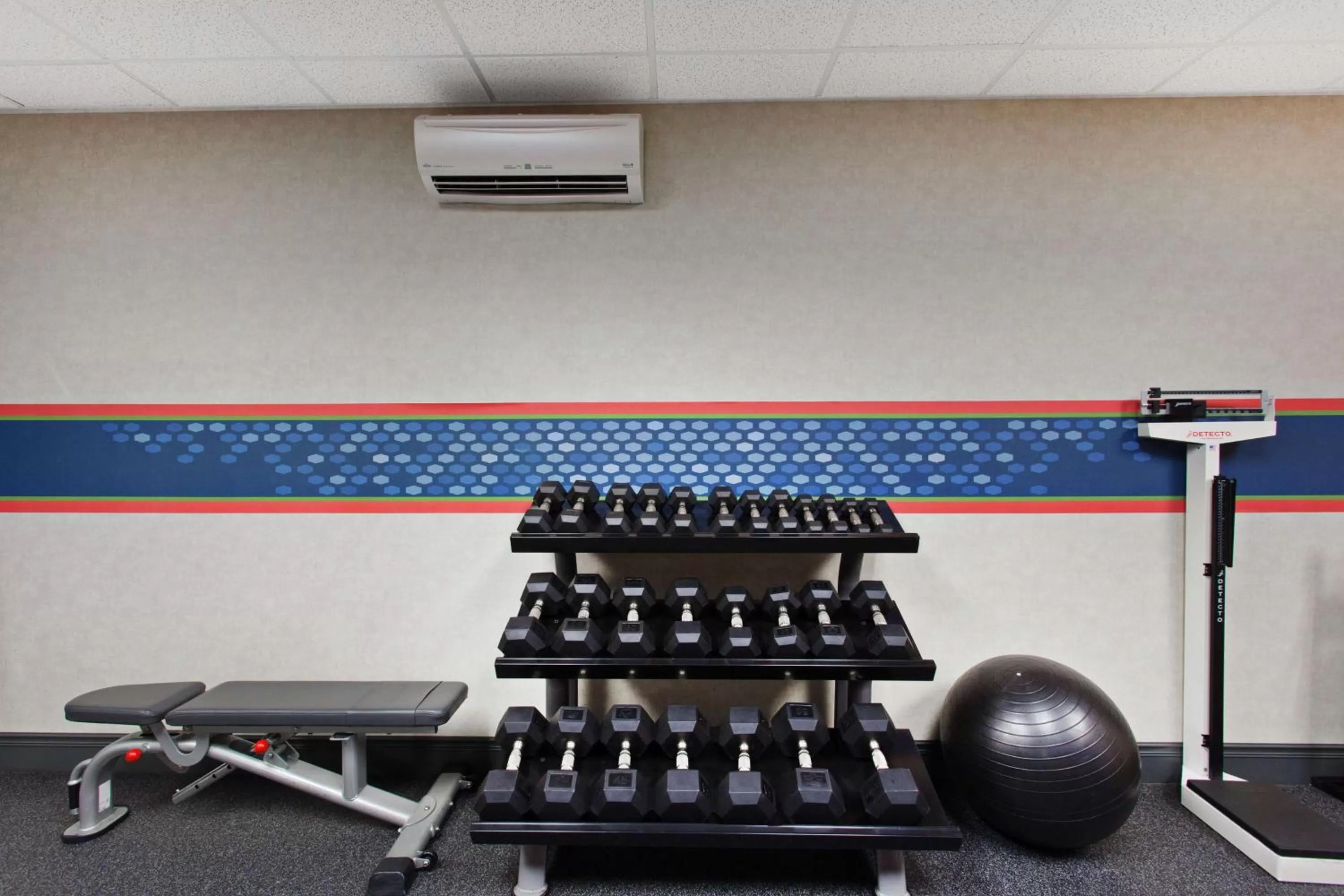 Fitness centre/facilities in Hampton Inn & Suites Oakland Airport-Alameda