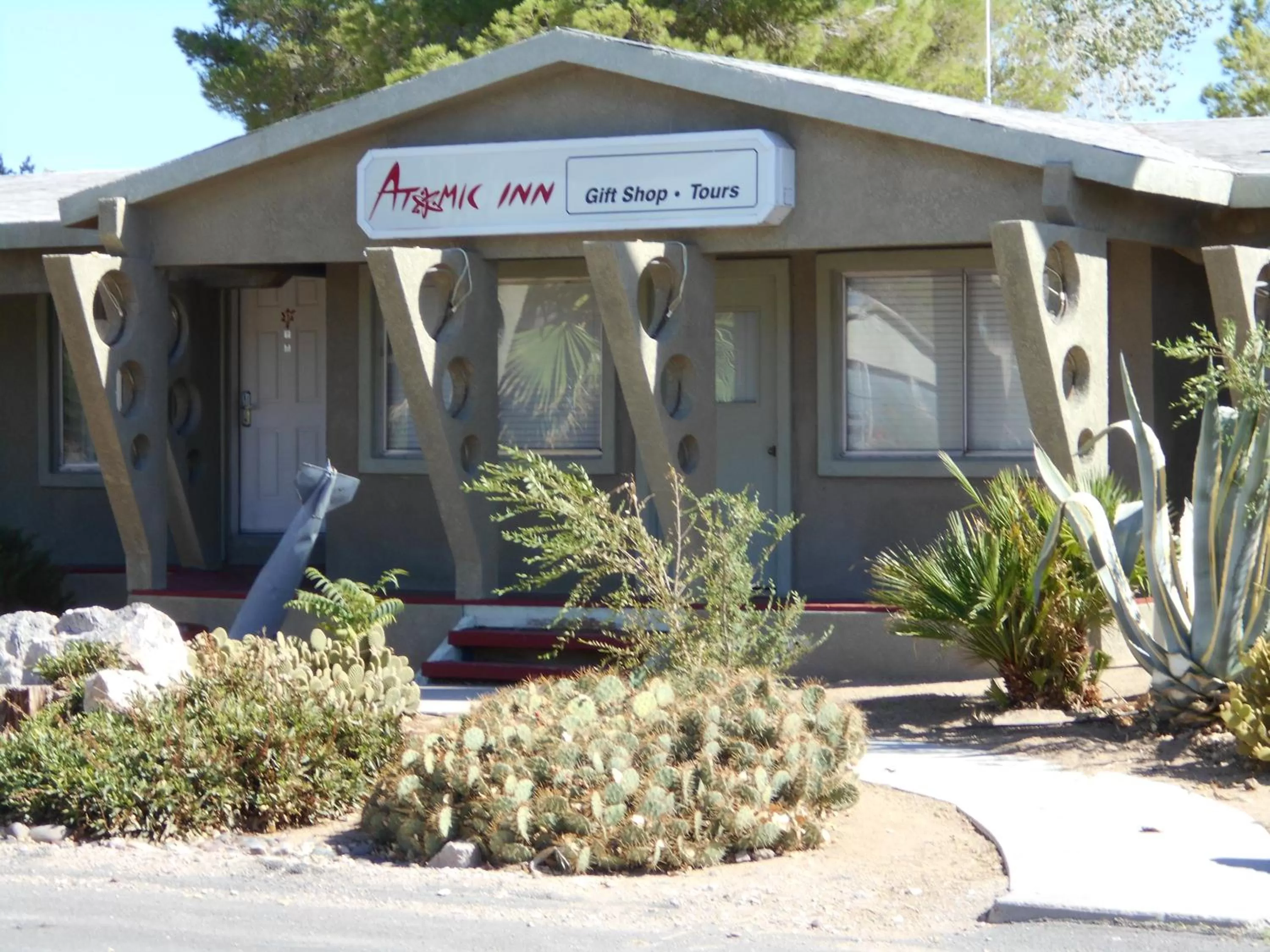 Property building in Atomic Inn Beatty Near Death Valley