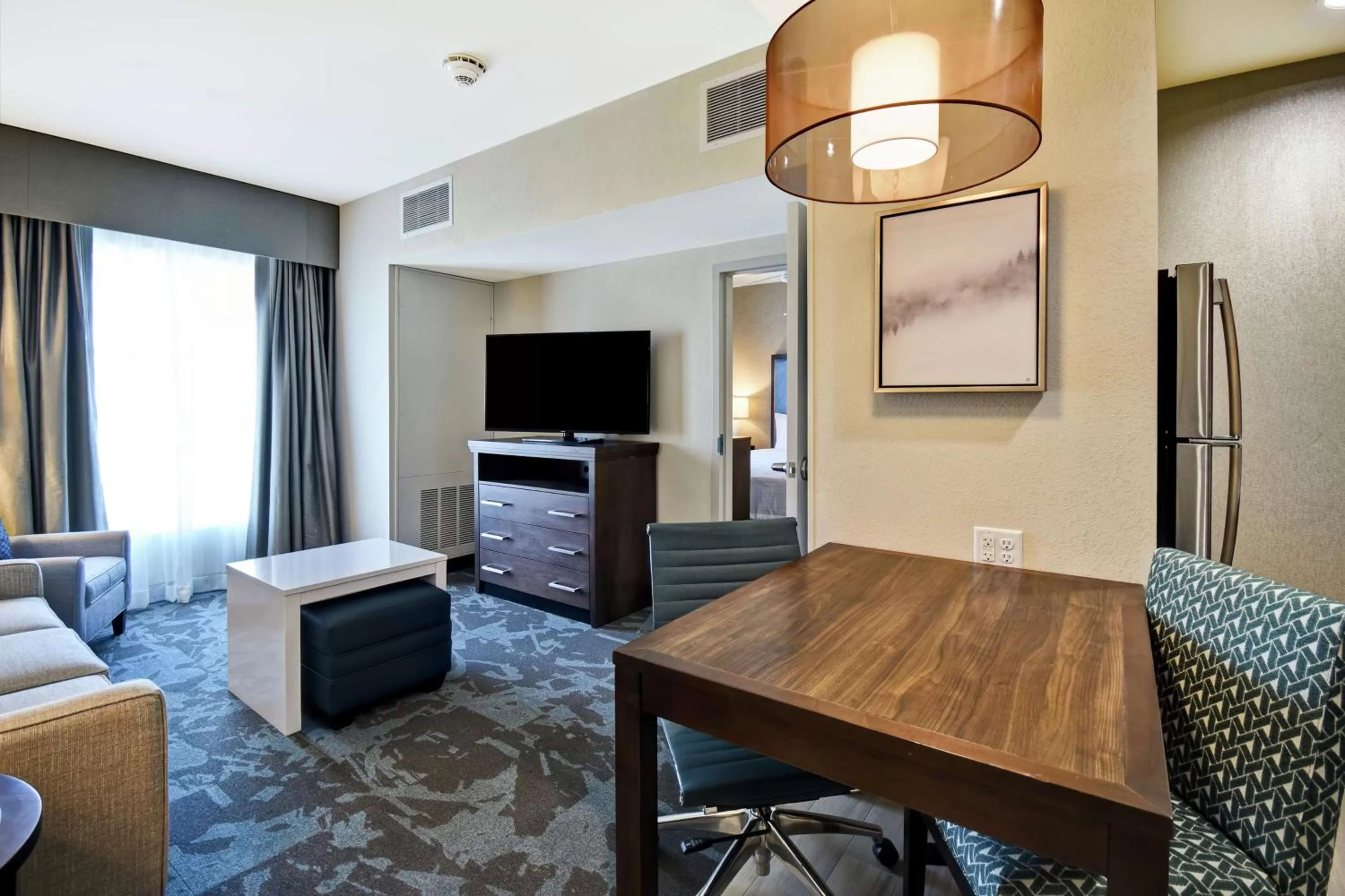 Bedroom in Homewood Suites By Hilton Salt Lake City Airport