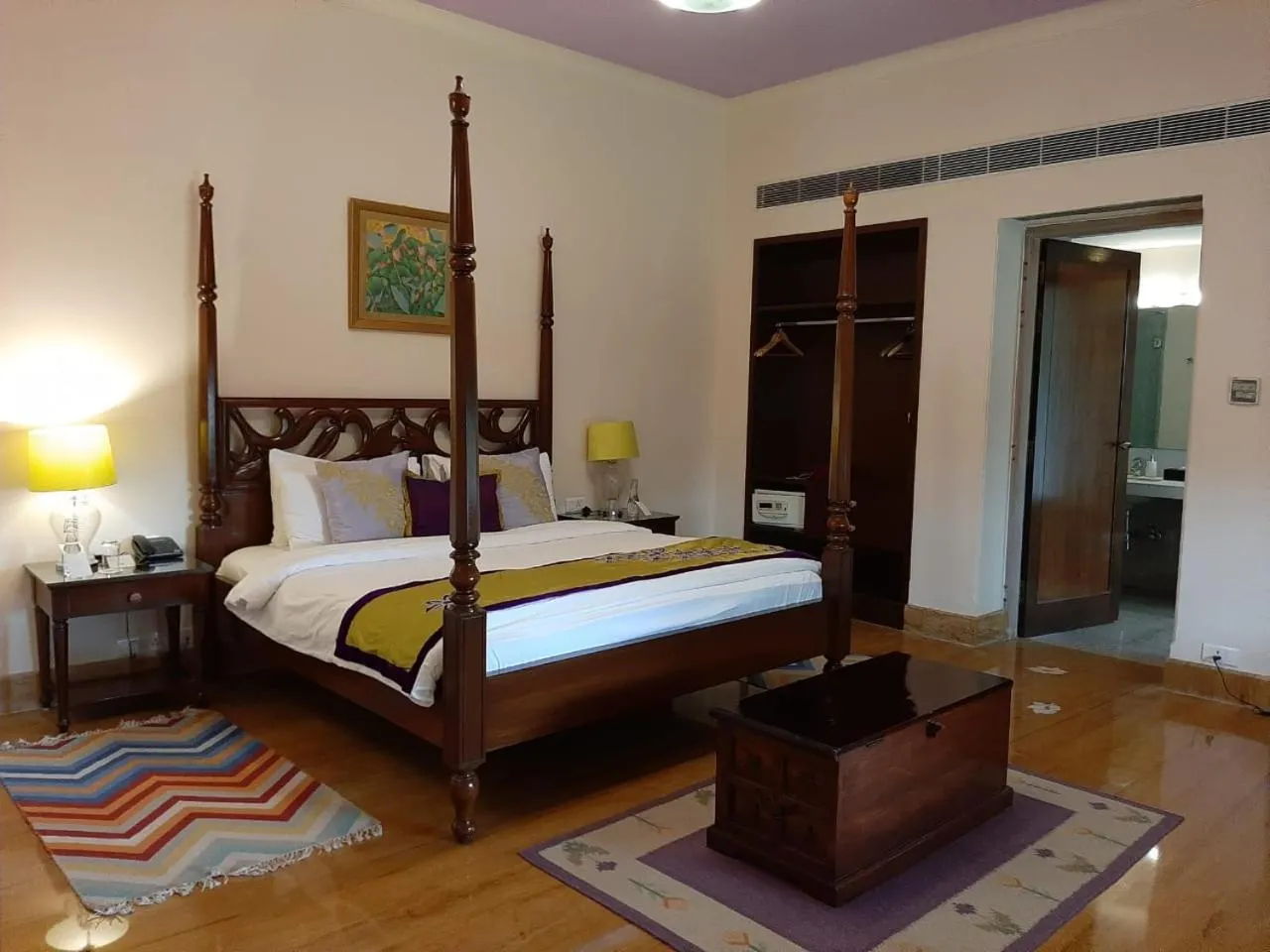 Bedroom, Bed in Tree of Life Resort & Spa Jaipur