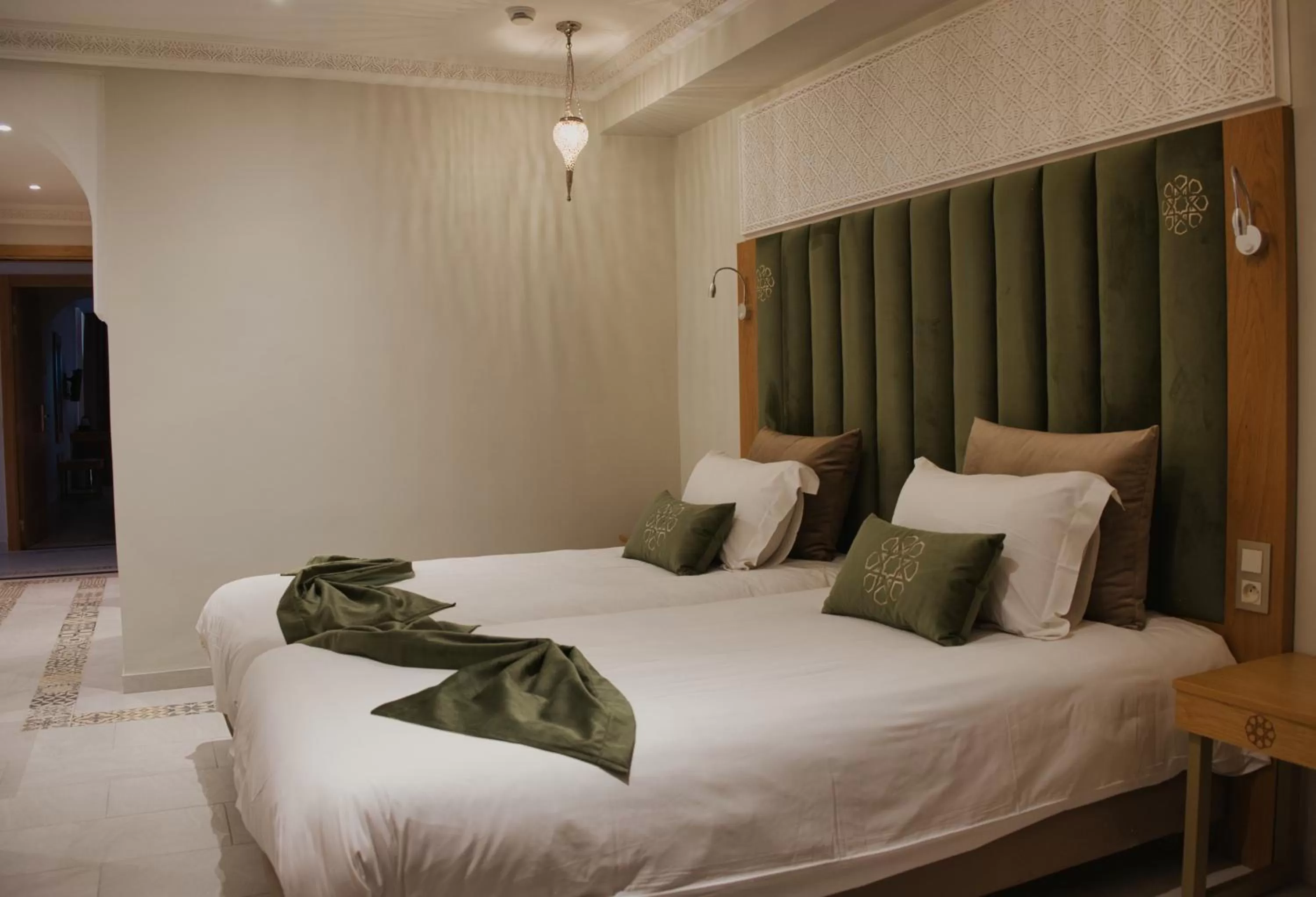 Bed in Diwane Hotel & Spa Marrakech