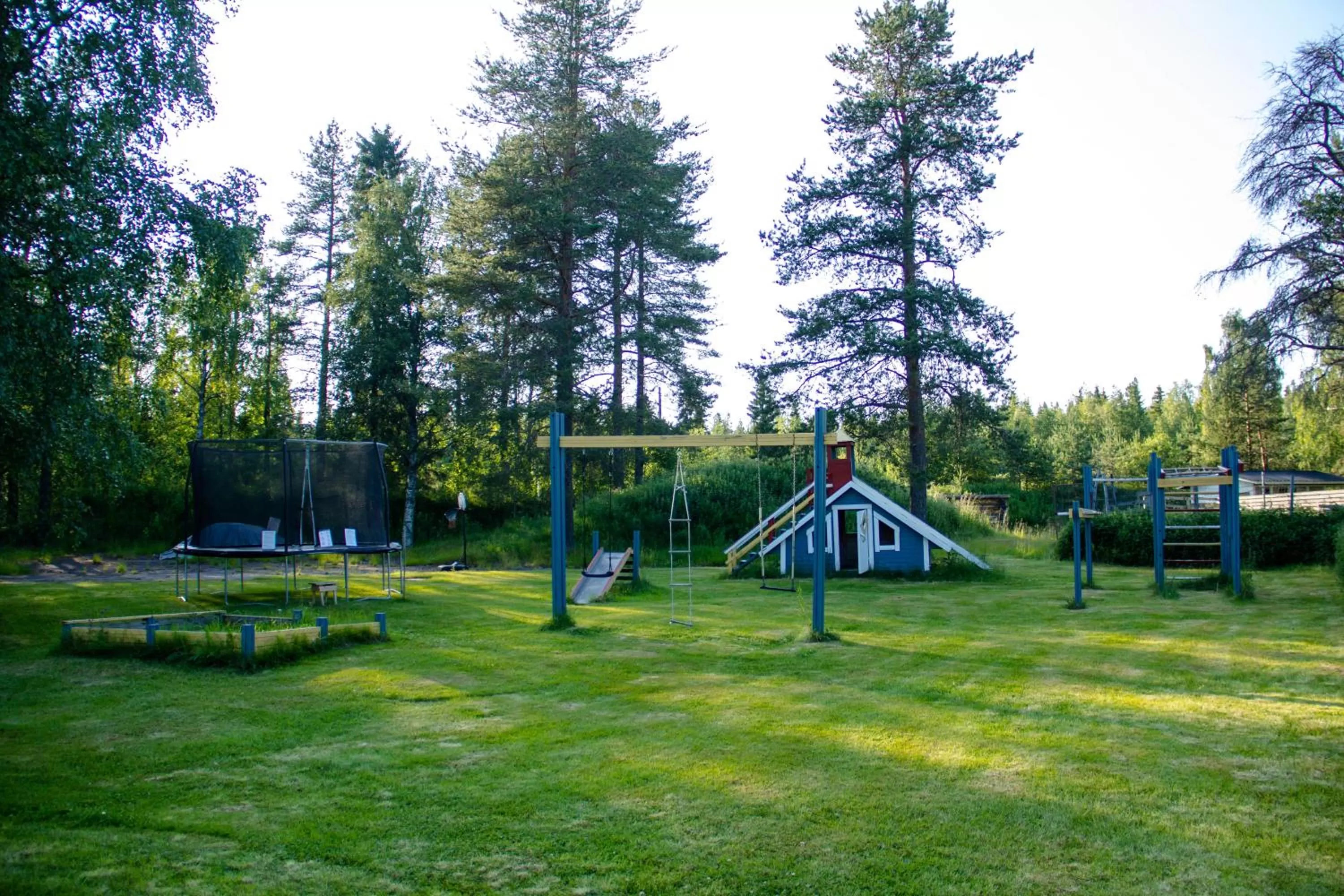 Children play ground in Motelli Rovaniemi