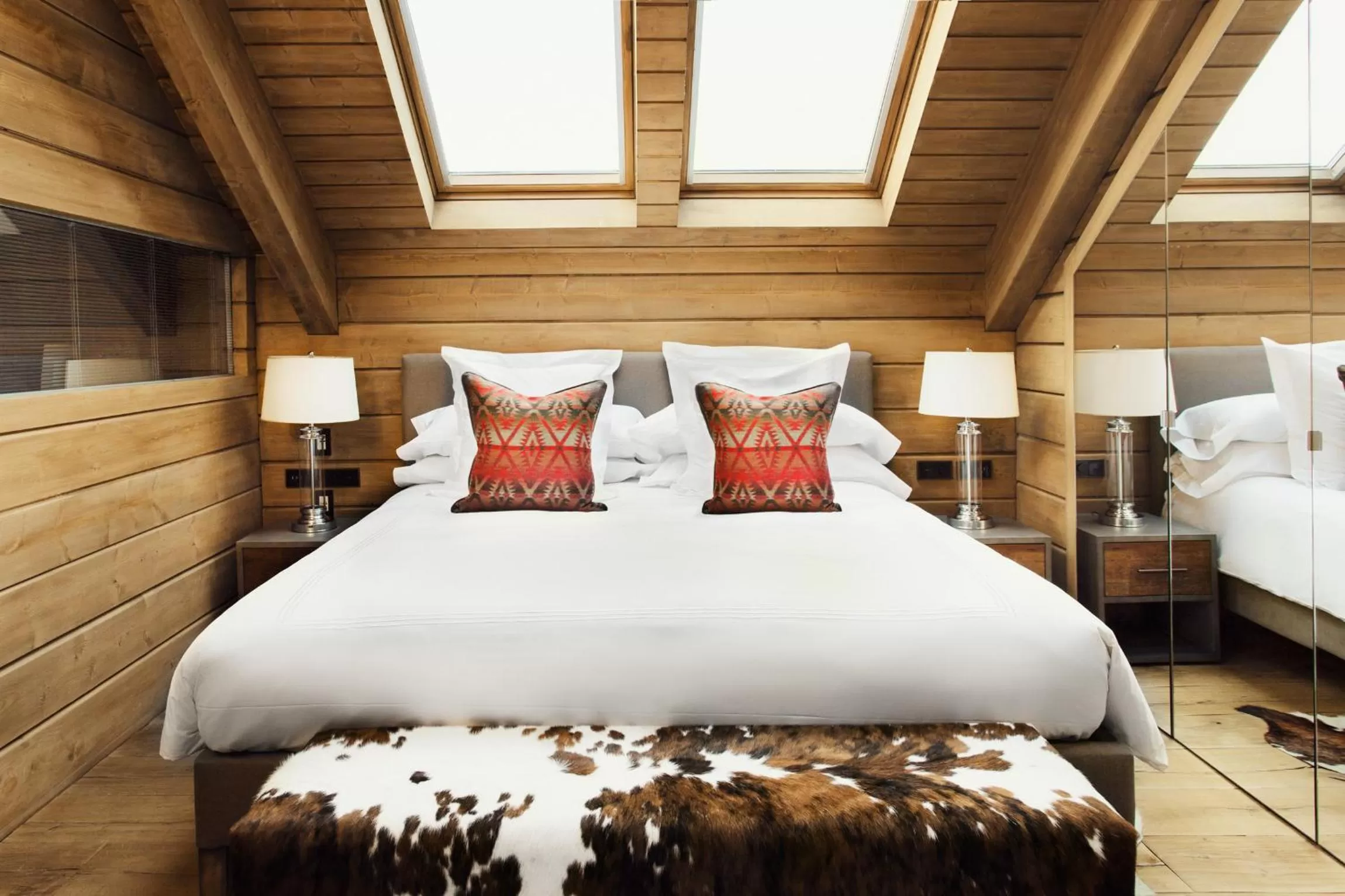 Bed in El Lodge, Ski & Spa