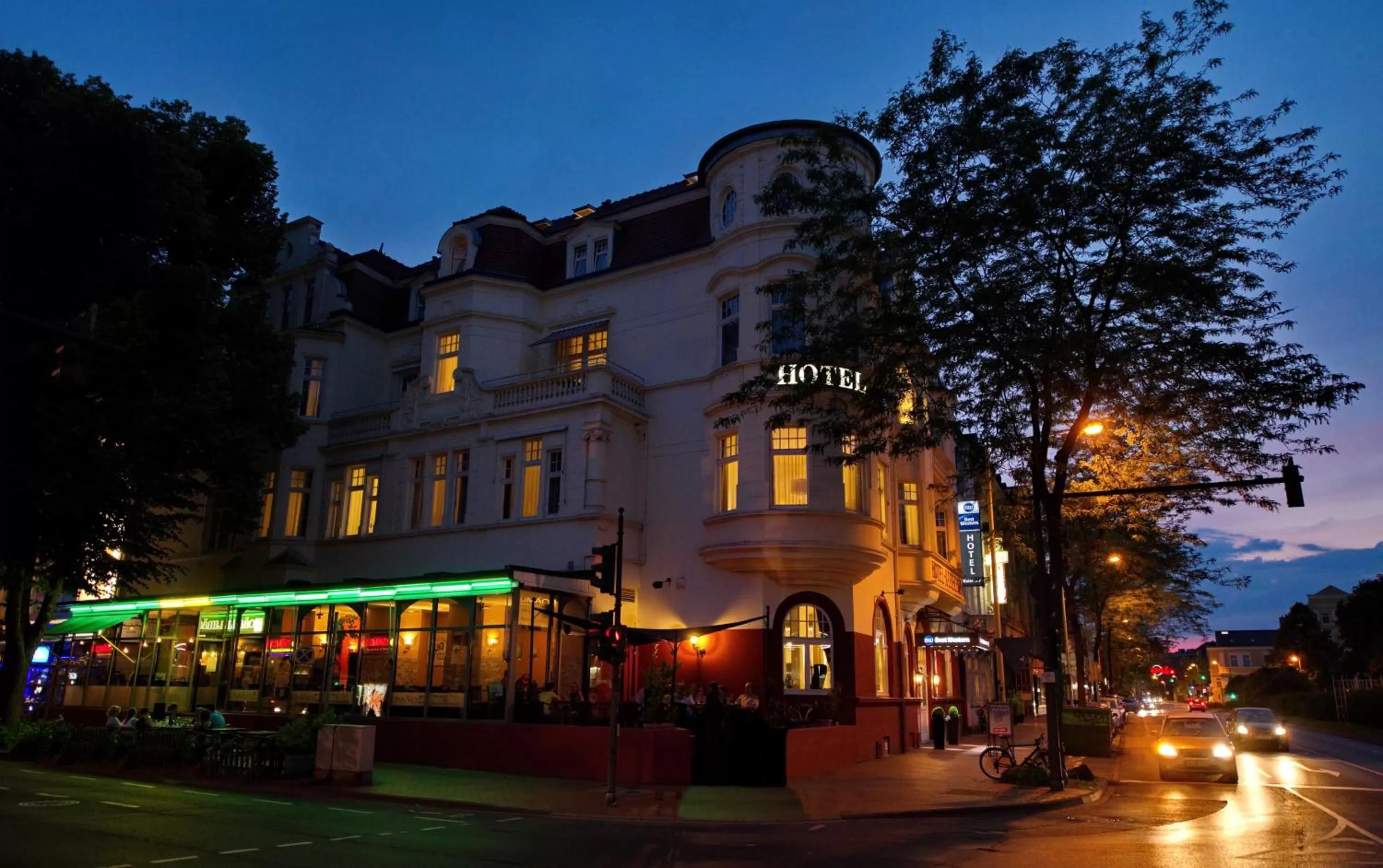 Property building in Best Western Hotel Kaiserhof