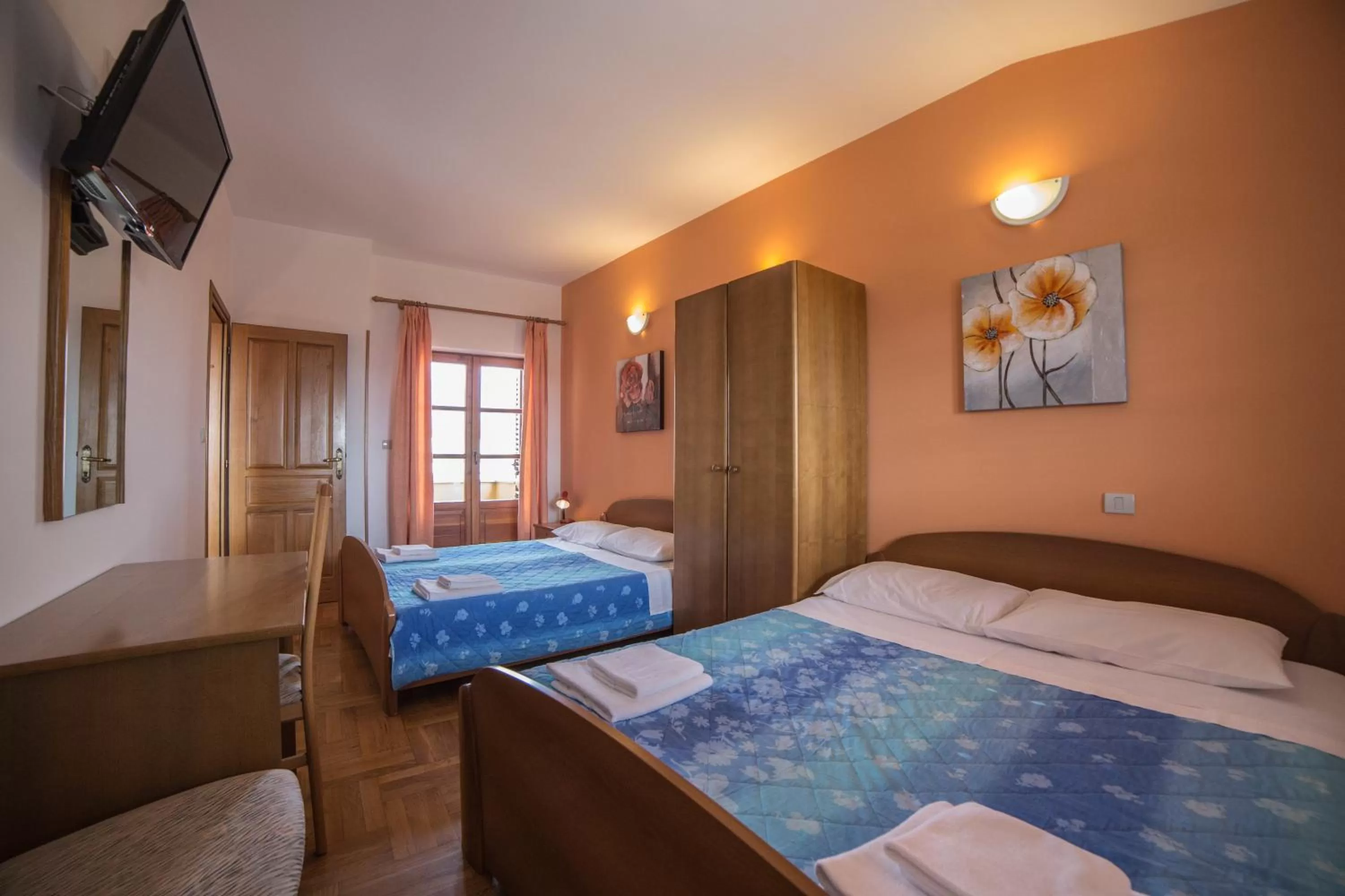 Bedroom, Bed in B@B Valbruna