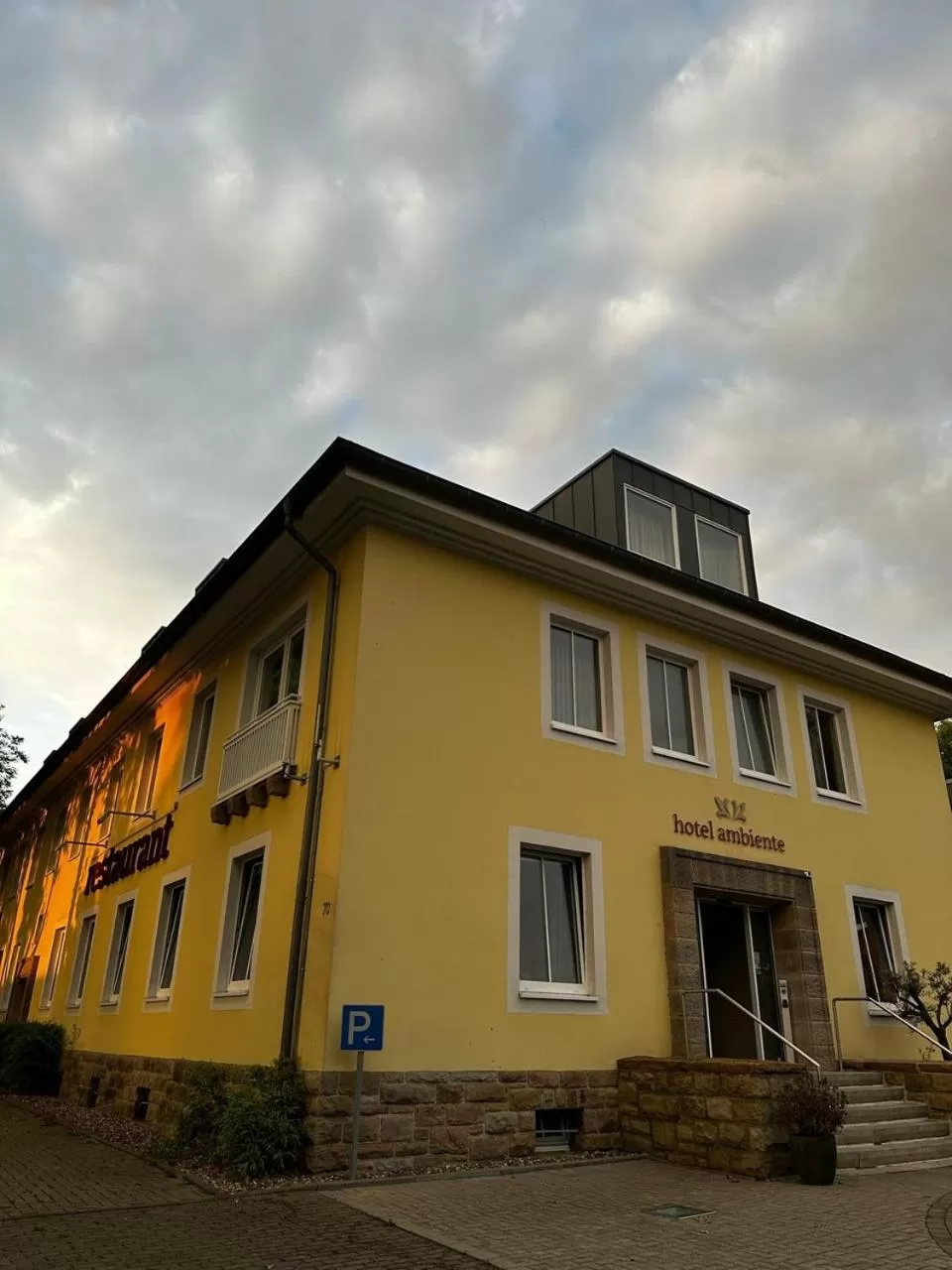 Property building in Hotel Ambiente