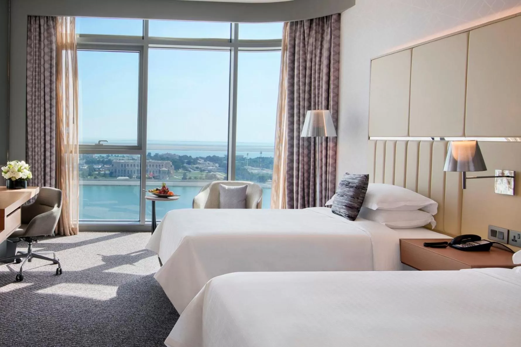 Bedroom, Bed in Pearl Rotana Capital Centre