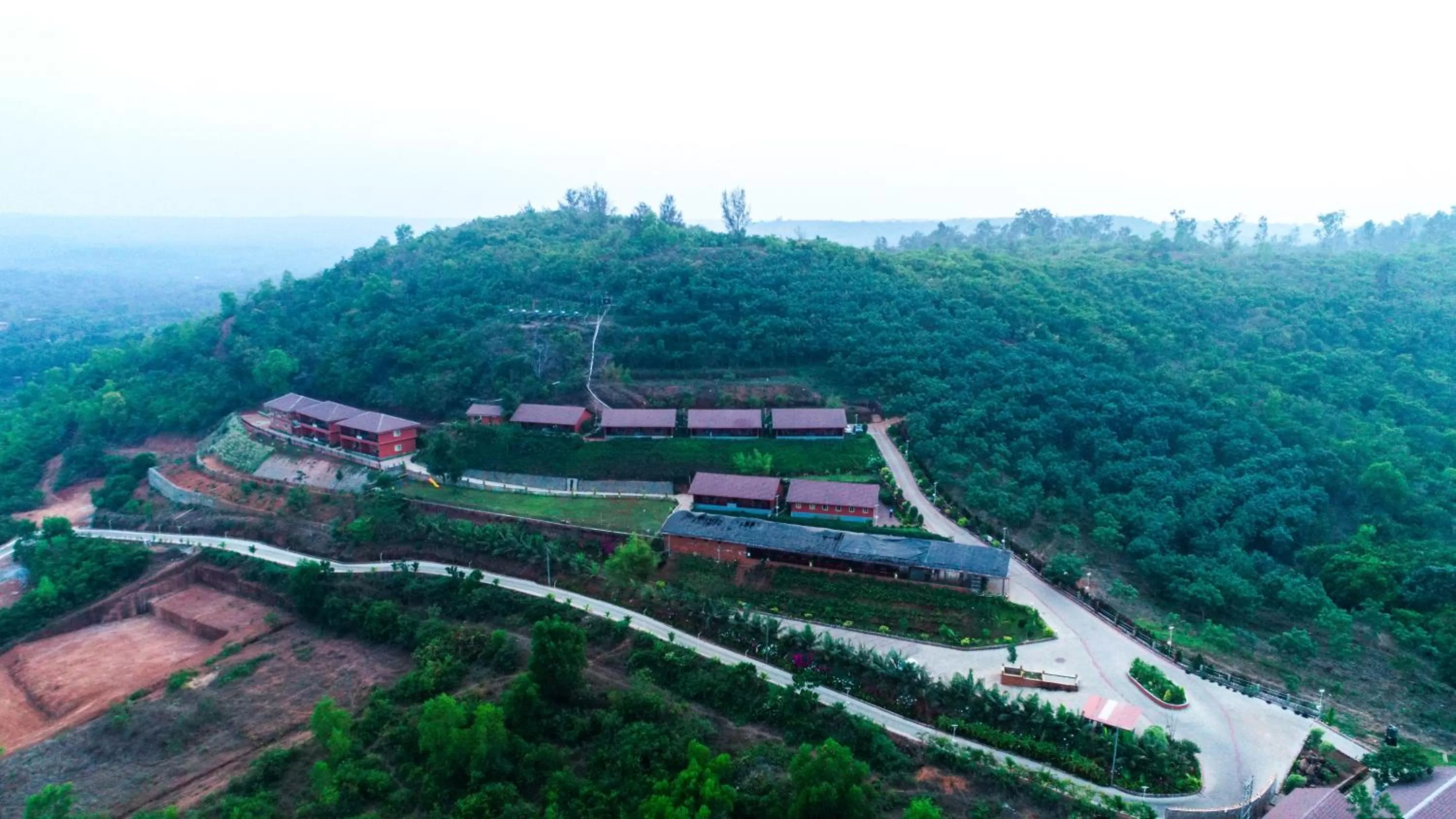 Bird's eye view in The Estate Resort , Mangalore