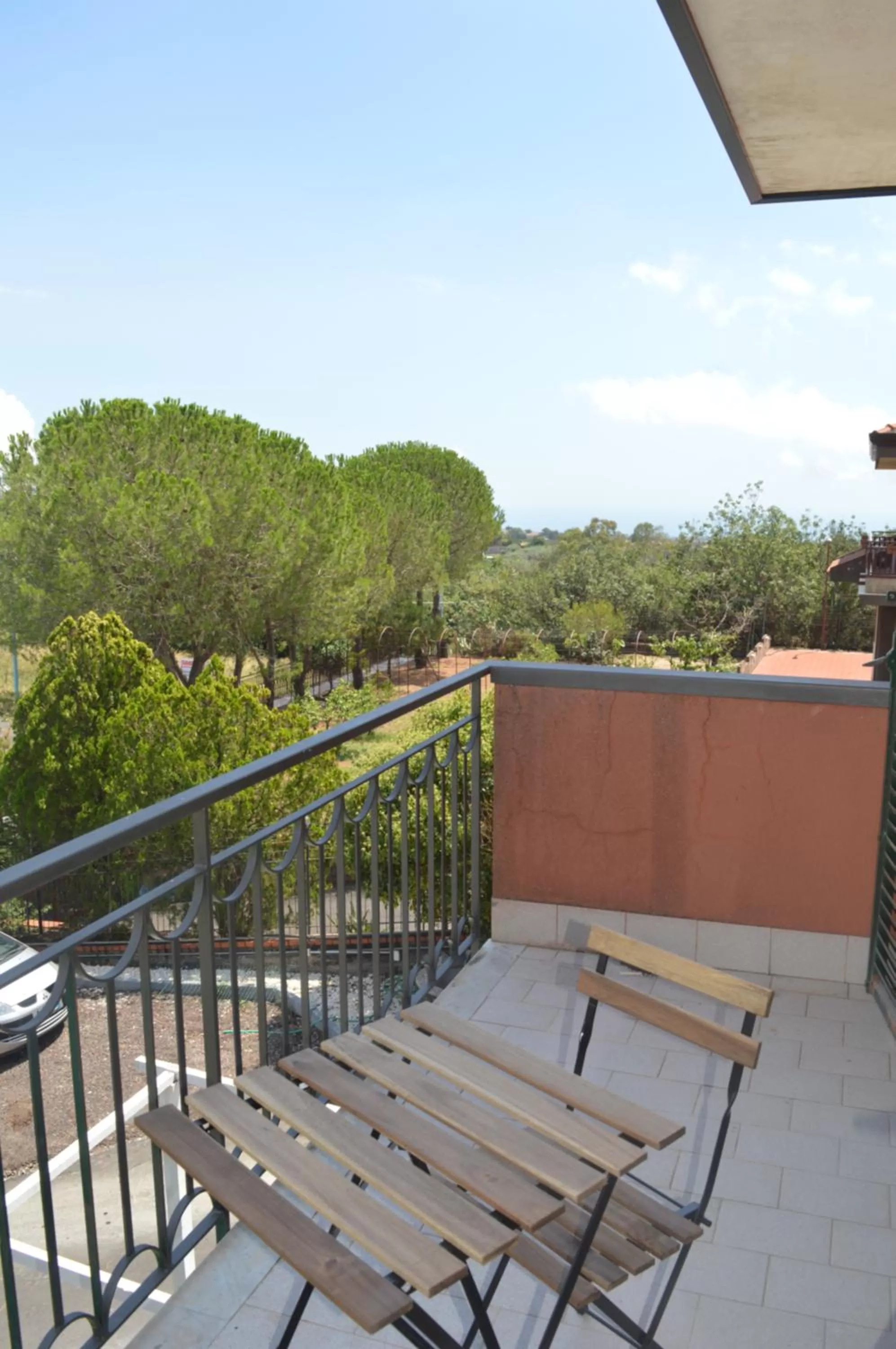 Balcony/Terrace in UP&B Rooms Catania