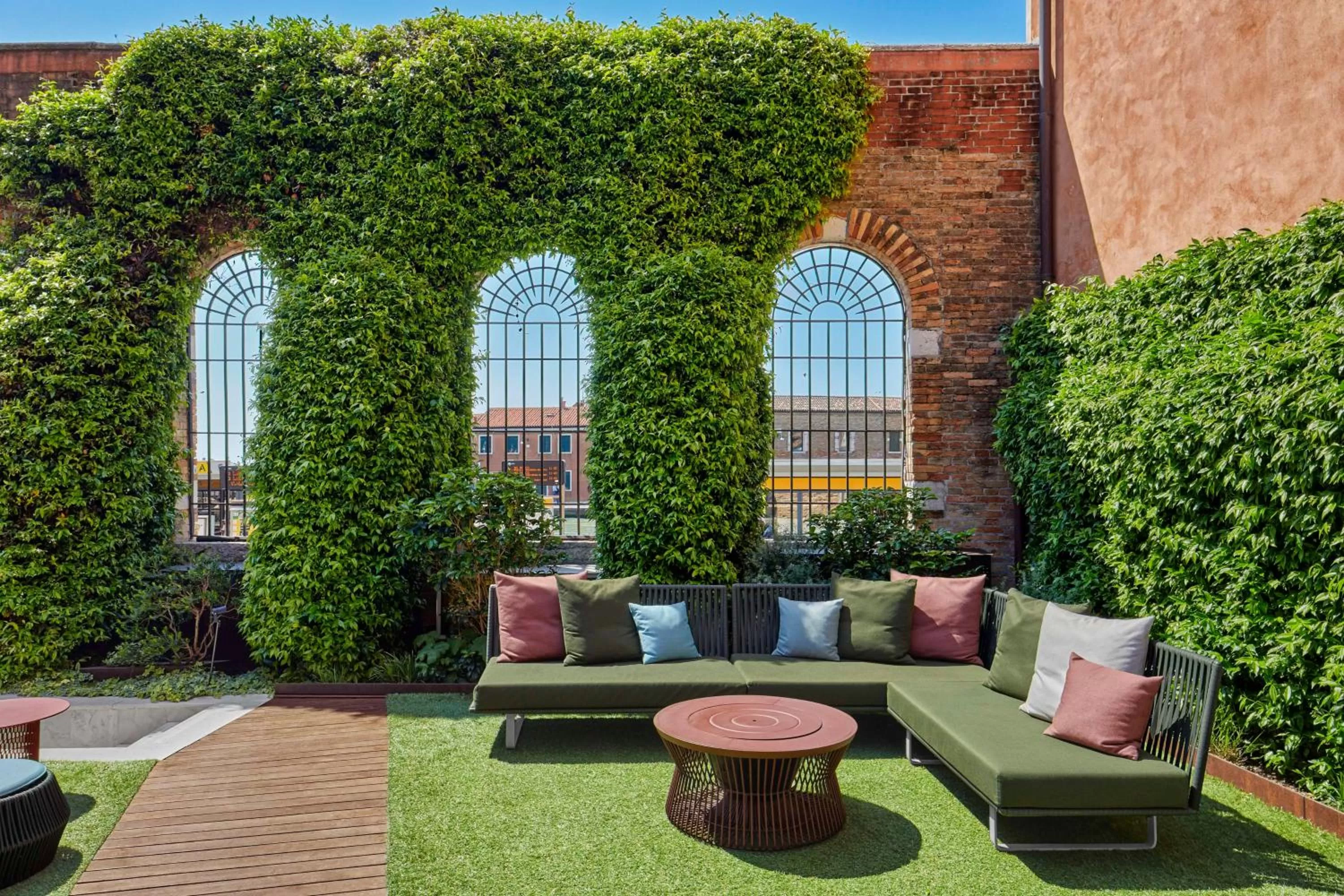 Patio in Hyatt Centric Murano Venice