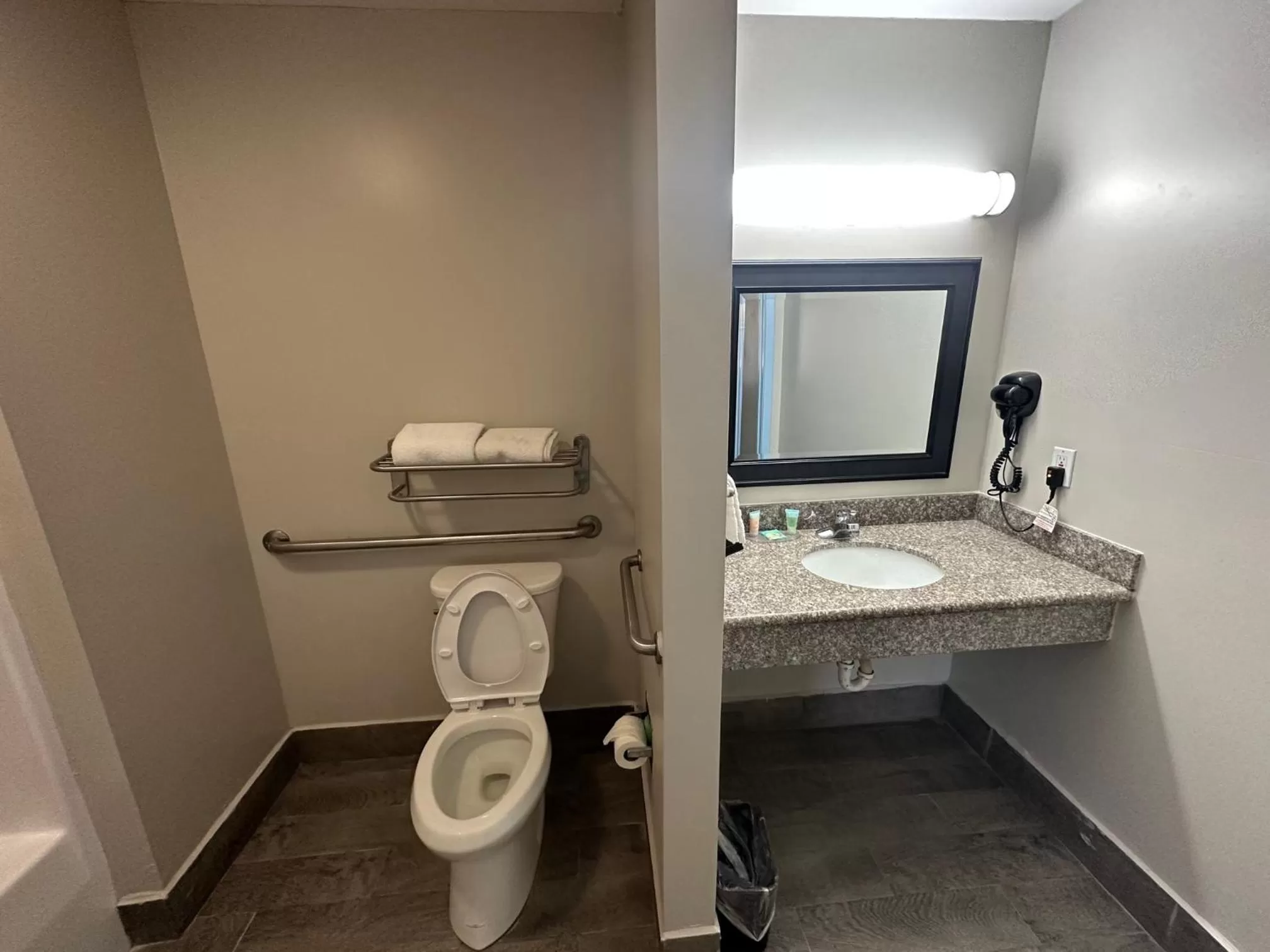 Toilet in Super 8 by Wyndham Ocean Springs Biloxi