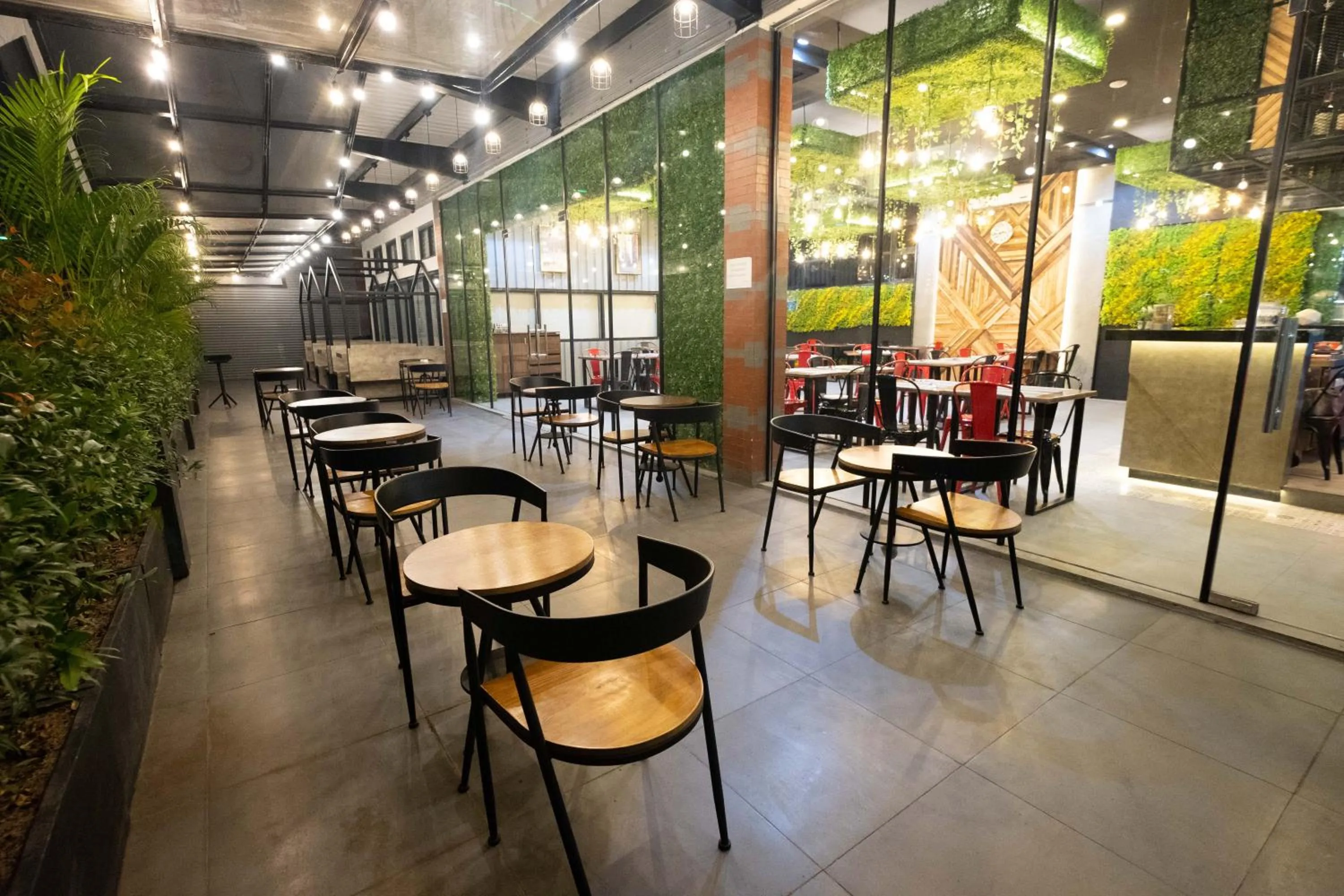 Patio in Axiaa Hotel