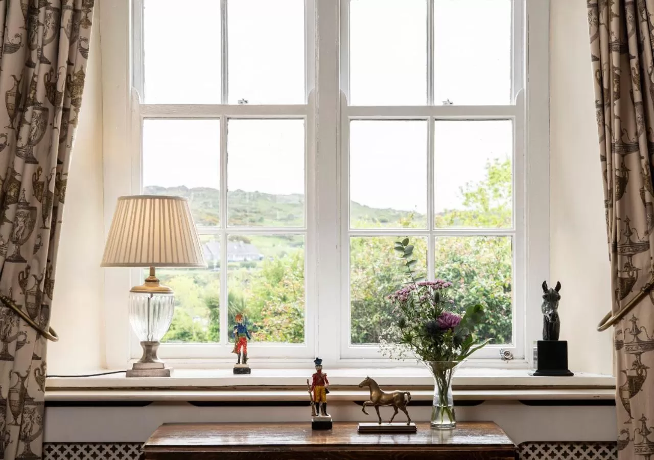 Decorative detail in Abbeyglen Castle Hotel