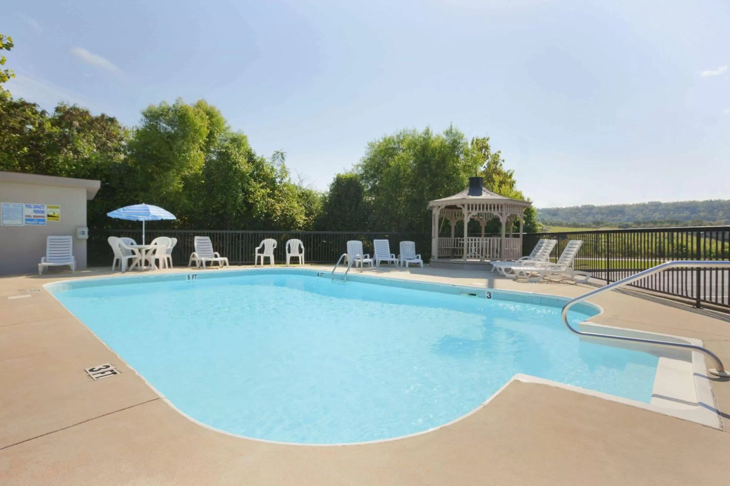 Pool view in Ramada by Wyndham Pelham