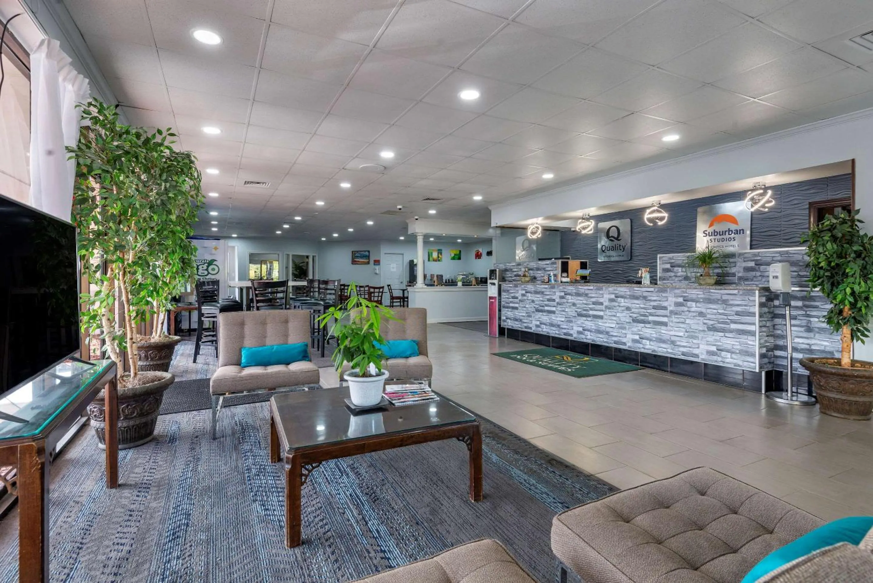 Lobby or reception in Quality Inn Rock Hill Northeast I-77