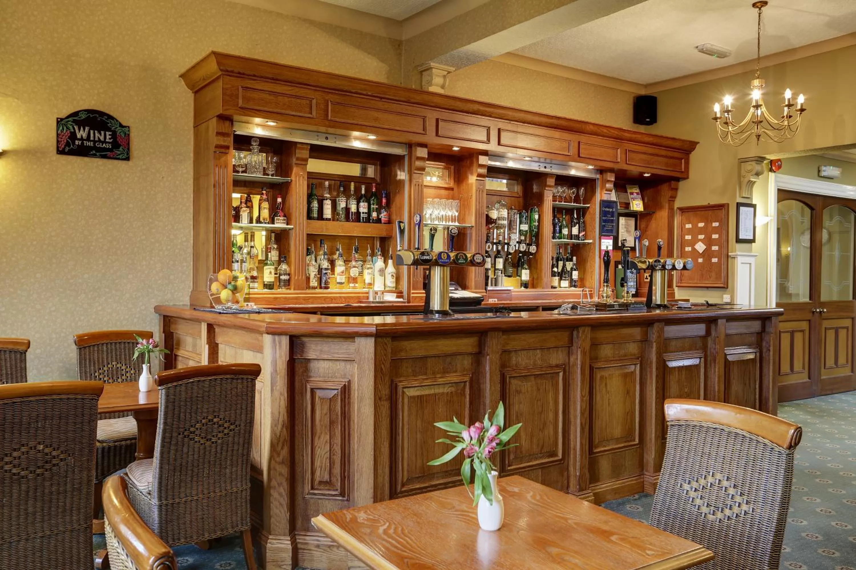 Alcoholic drinks in Best Western Forest and Vale Hotel