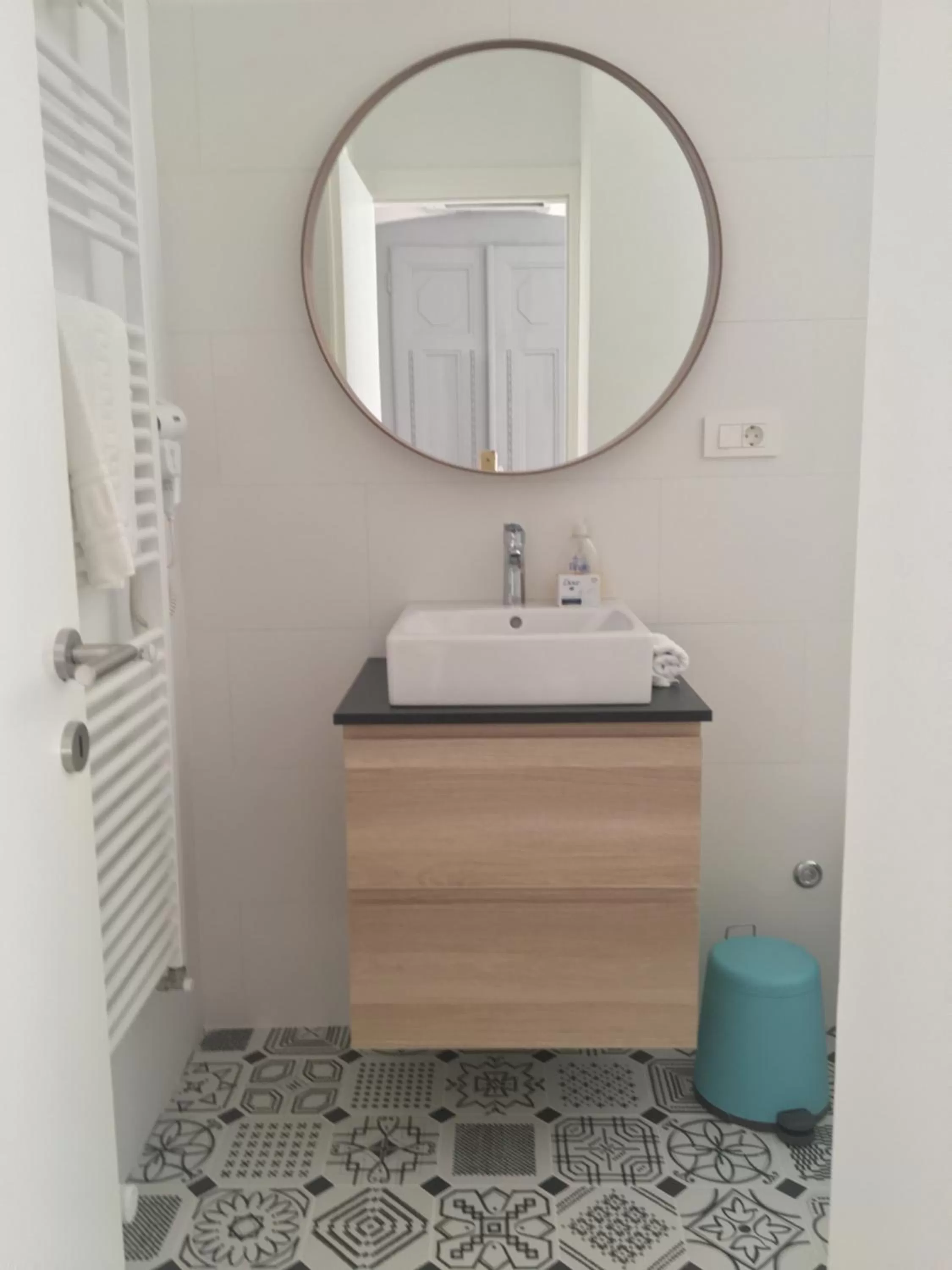 Bathroom in Doma Zagreb Aparthotel