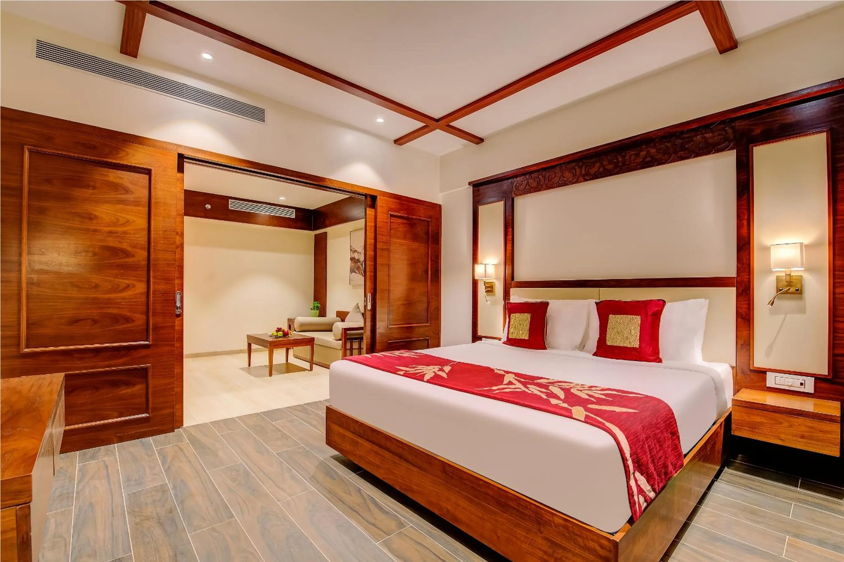 Bedroom, Bed in The Fern An Ecotel Hotel, Lonavala