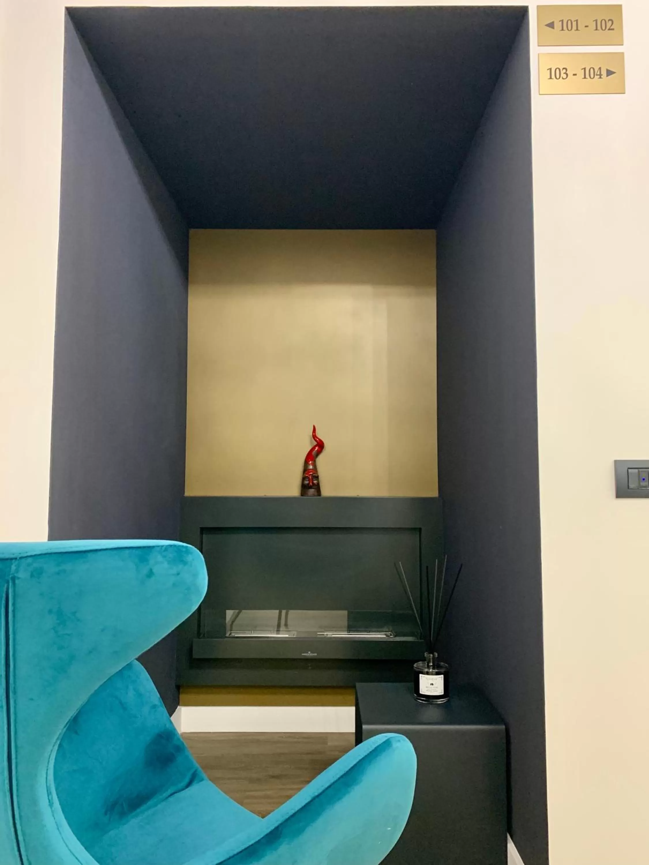 Lobby or reception in Toledo Boutique Rooms