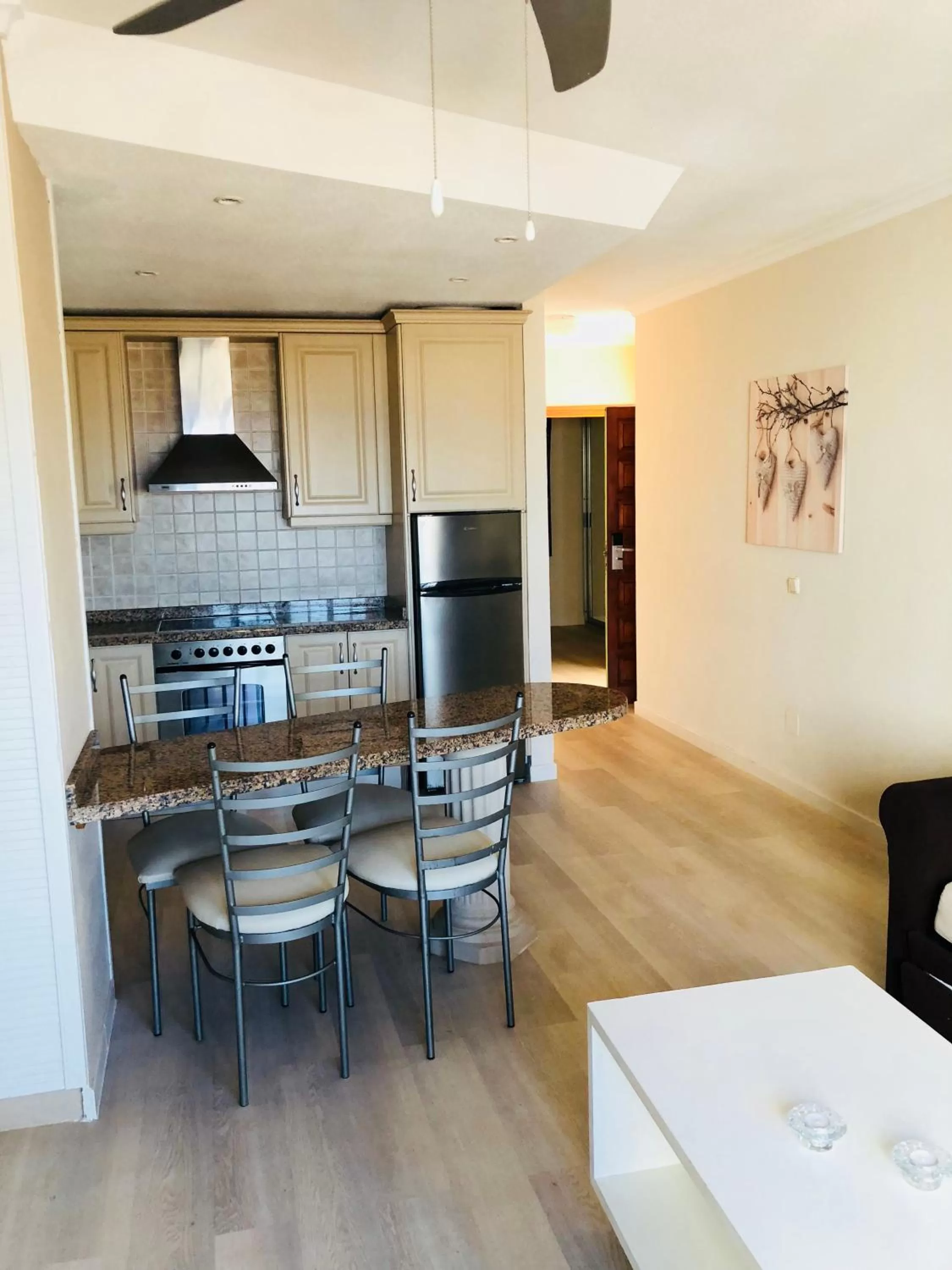 Kitchen or kitchenette in Regency Torviscas Apartments and Suites