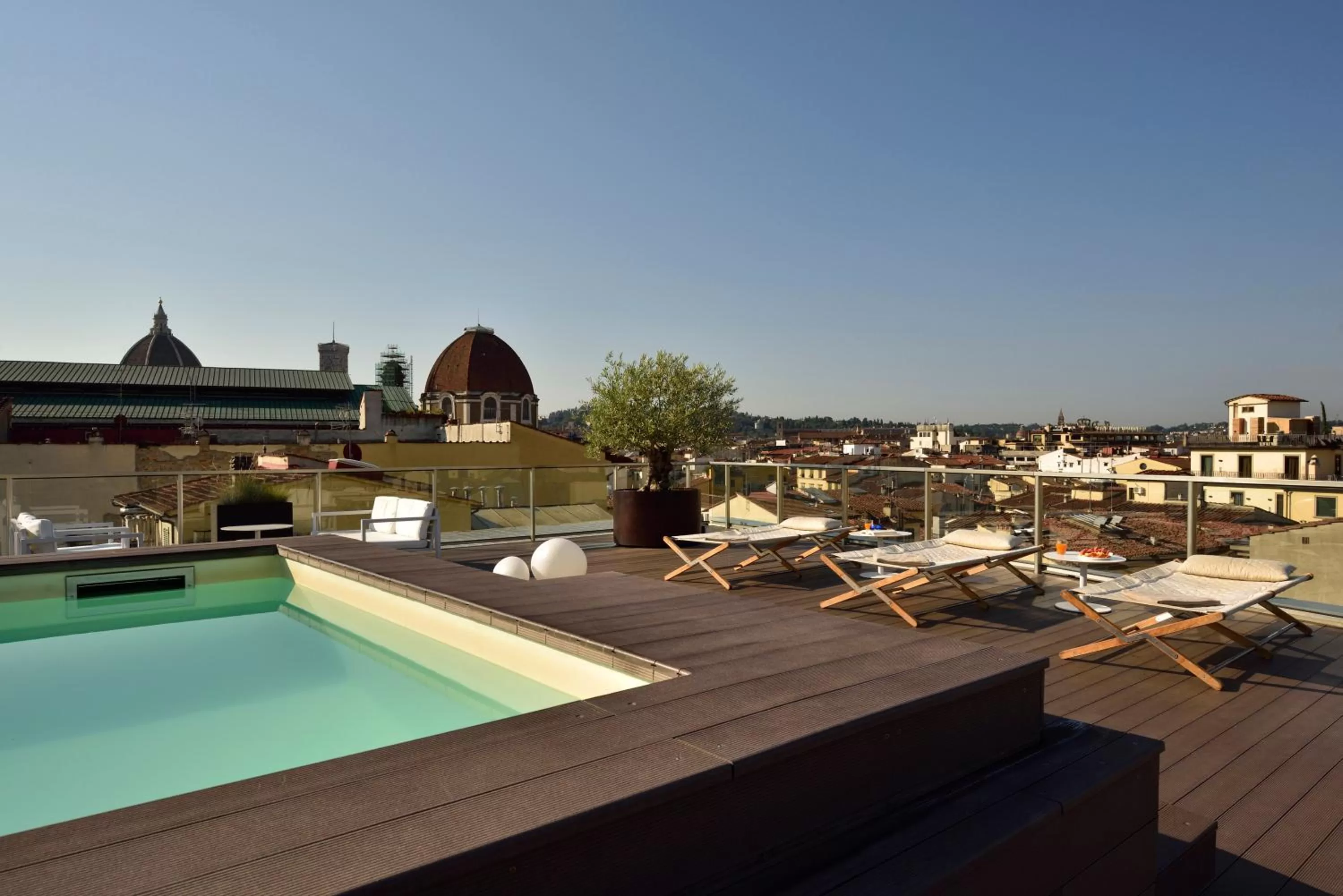 Balcony/Terrace in Hotel Glance In Florence