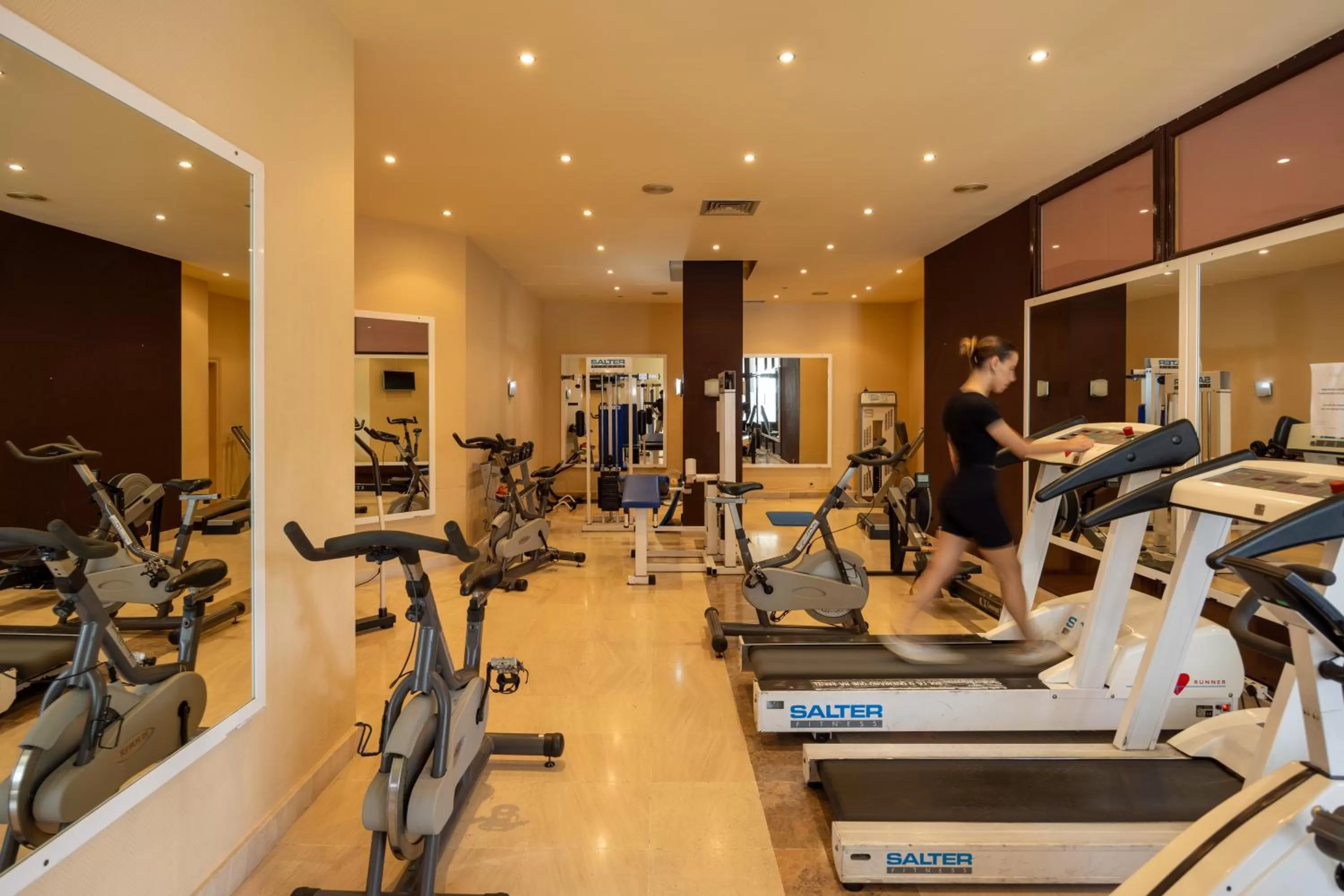 Fitness centre/facilities in Clube do Lago Hotel
