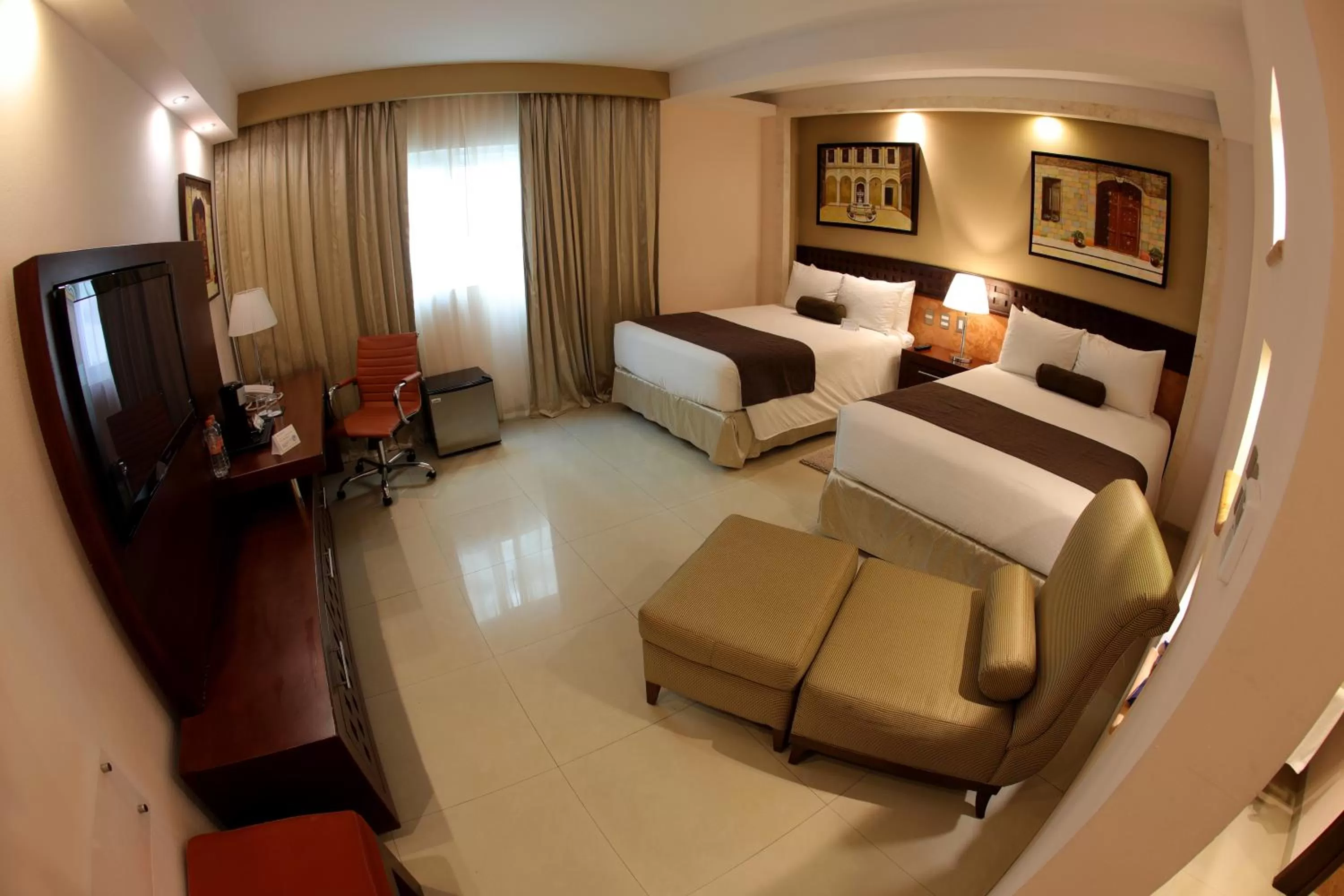 Bedroom, Bed in Wyndham Merida