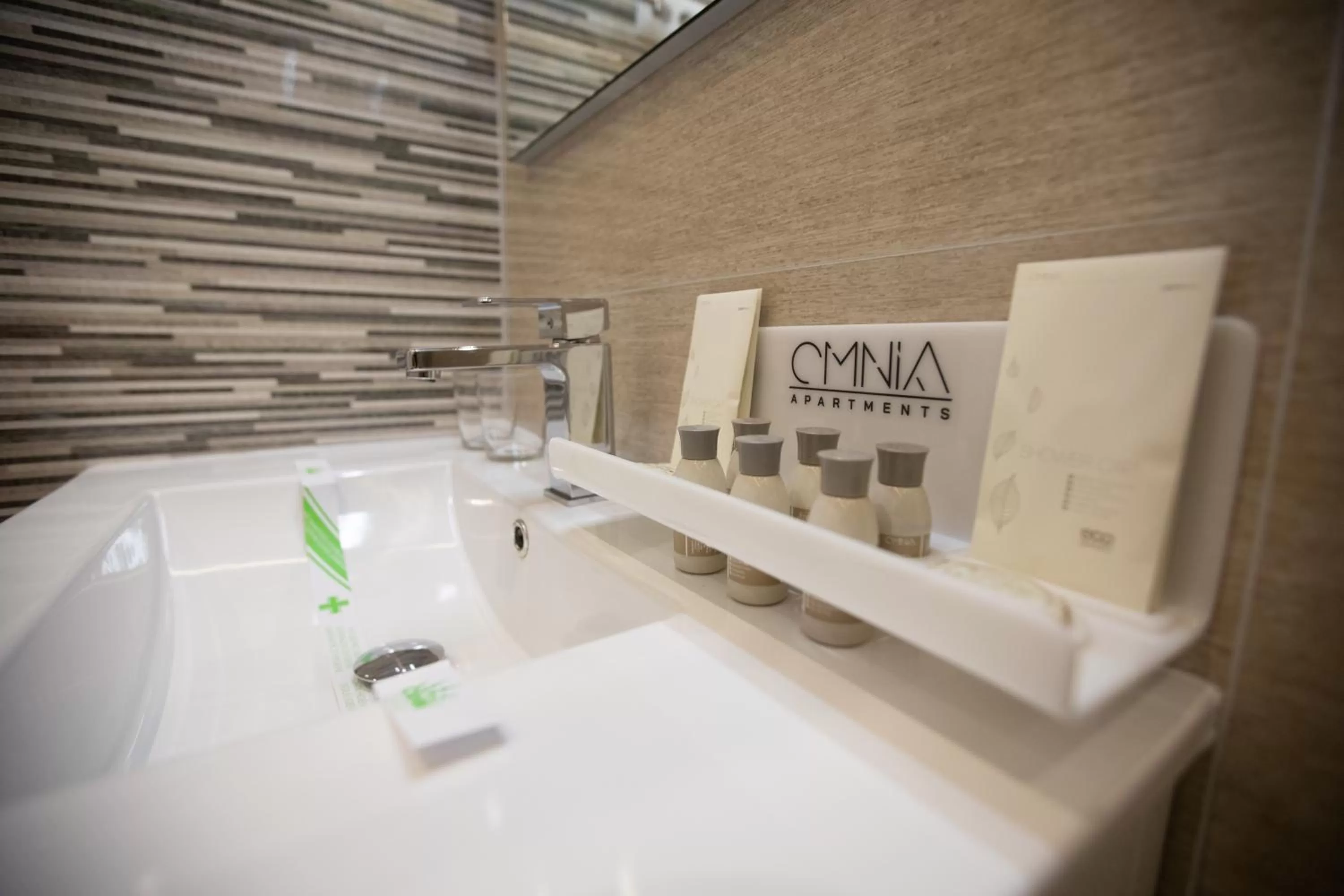 Bathroom in Omnia Apartments