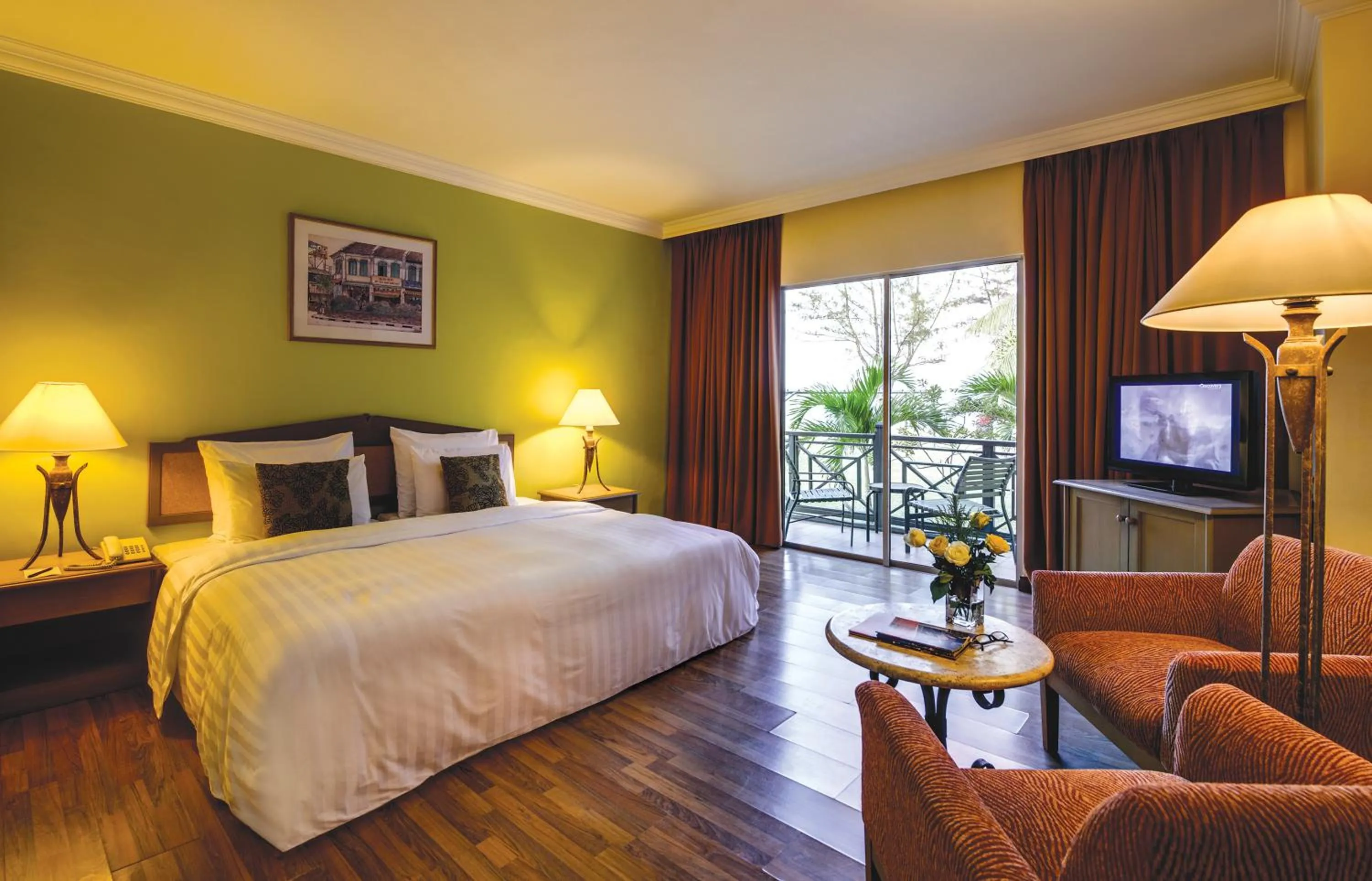 Photo of the whole room, Bed in The Qamar Paka, Terengganu