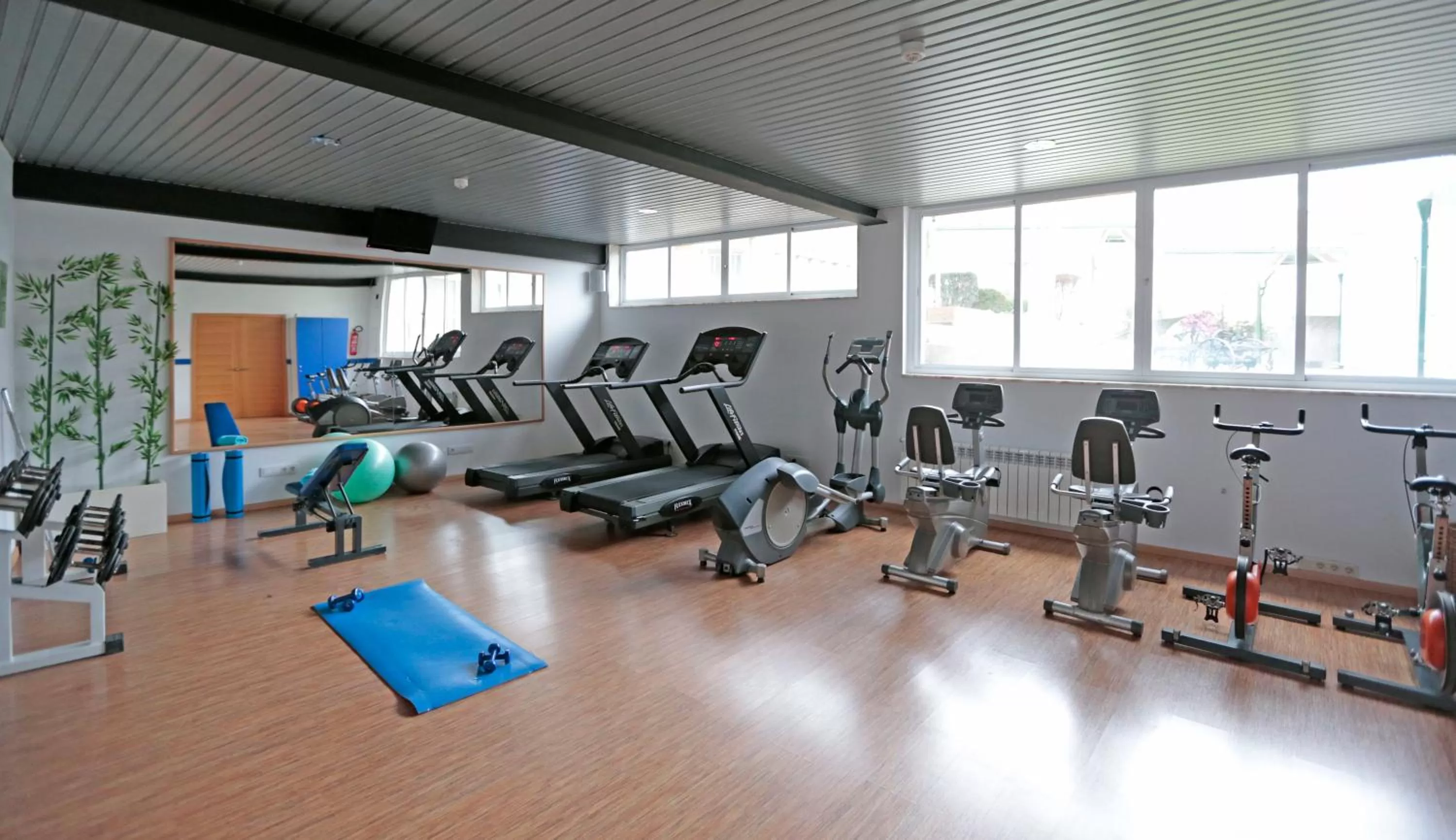 Fitness centre/facilities in Hotel Spa Congreso