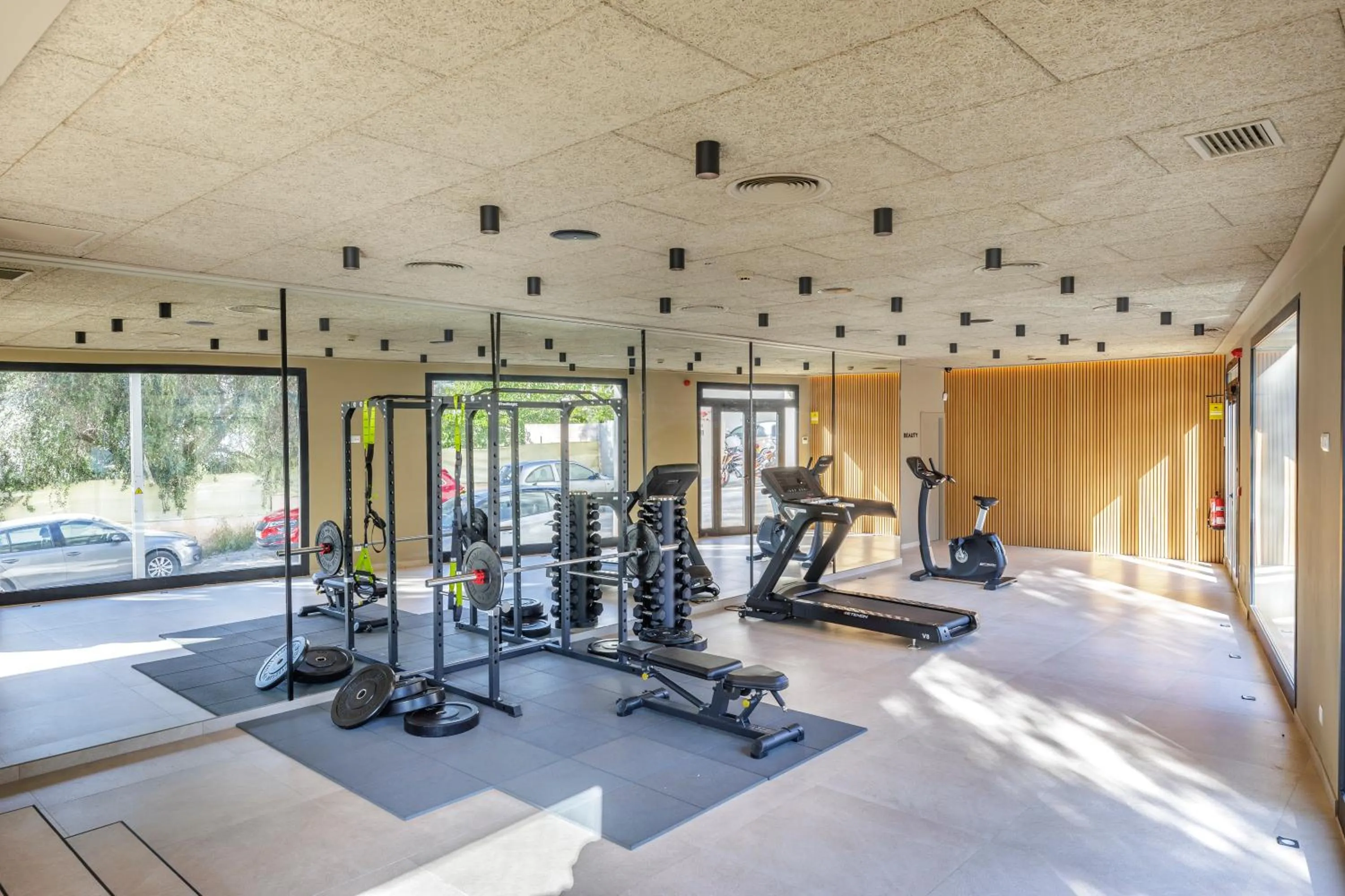 Fitness centre/facilities in Hotel Eden Nord Soller