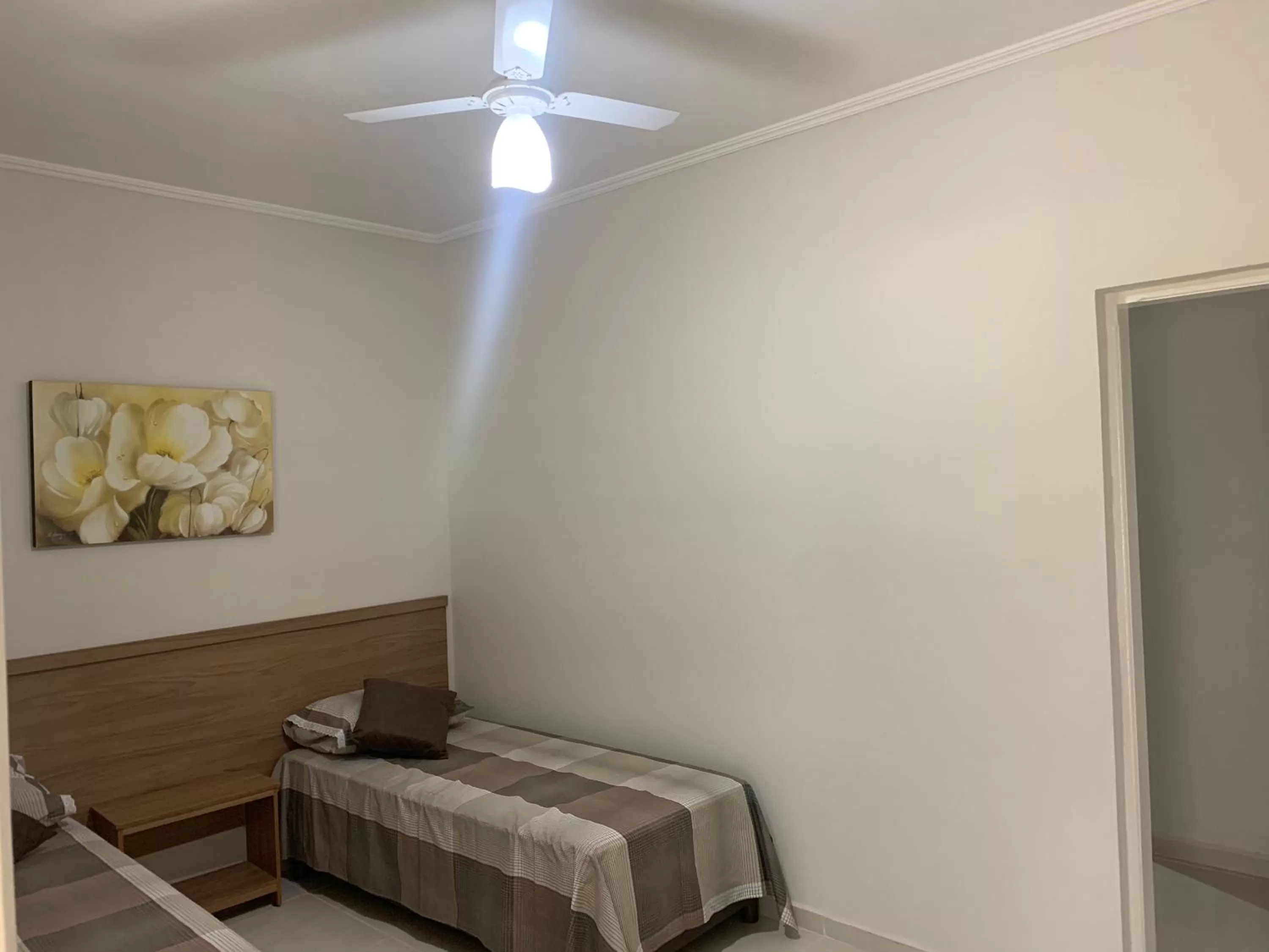 Bed in Pousada Ananda São Pedro